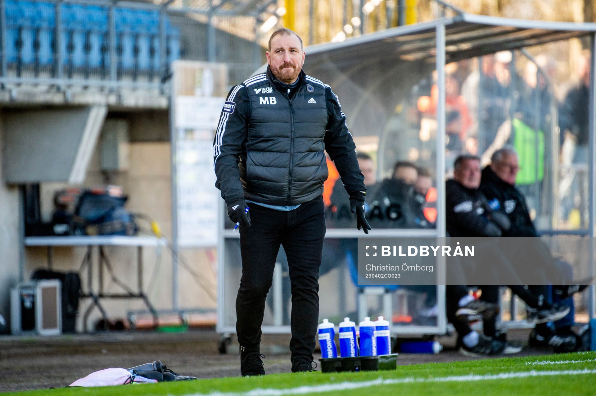 Gefles tränare Mikael Bengtsson