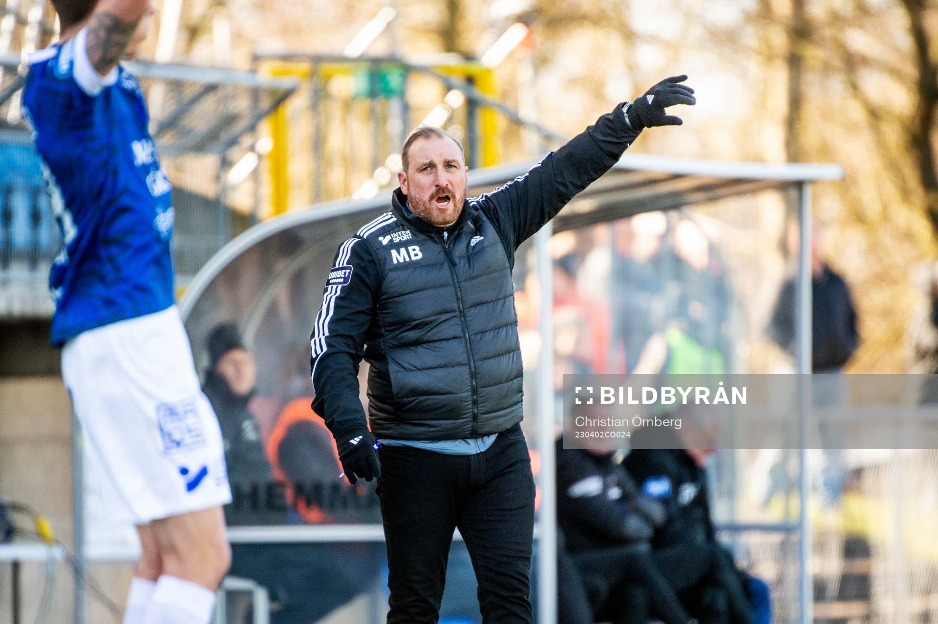 Gefles tränare Mikael Bengtsson