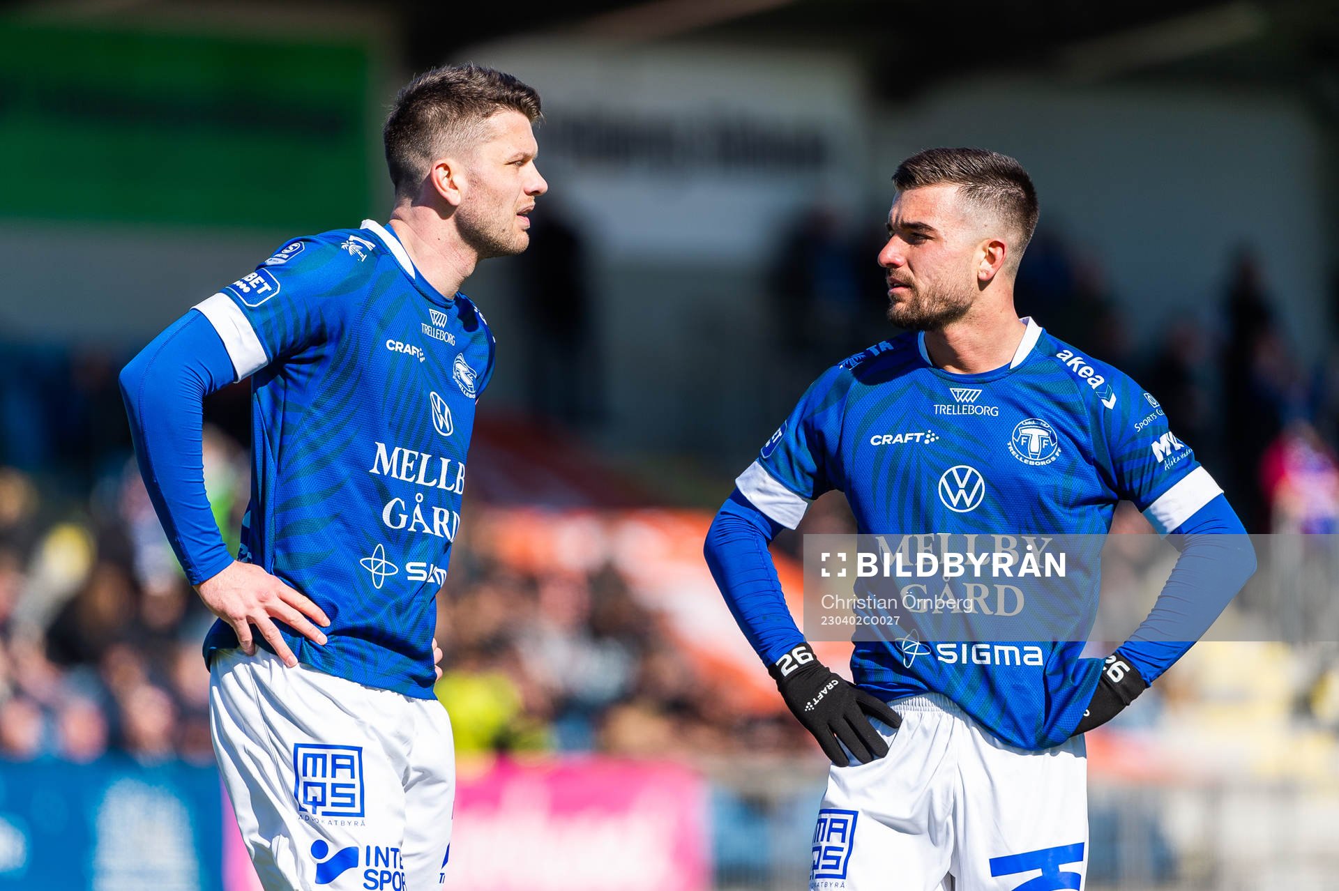 Trelleborgs Mattias Andersson Haris Brkic deppar
