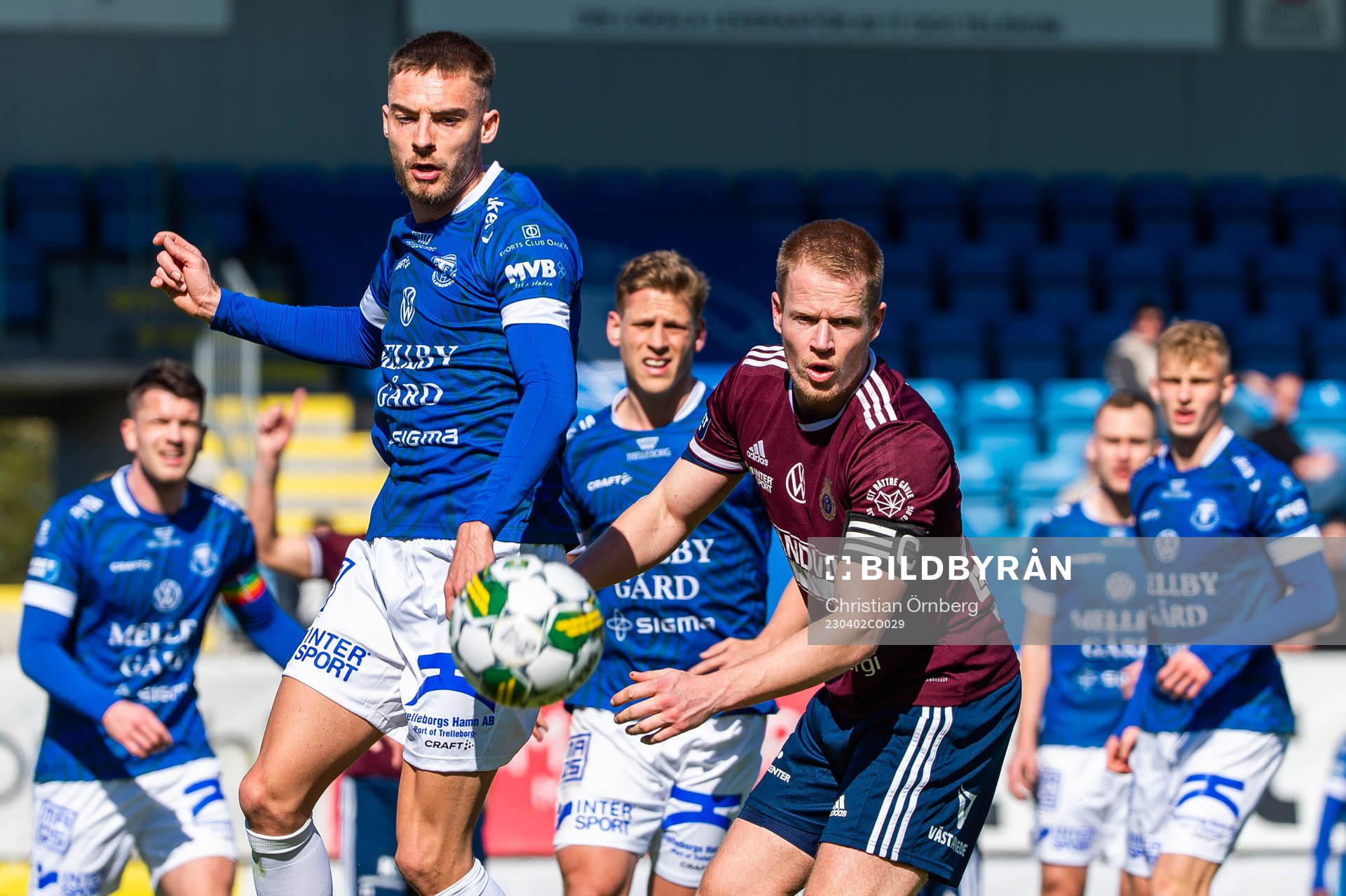 Trelleborgs Felix Hörberg och Gefles Martin Rauschenberg