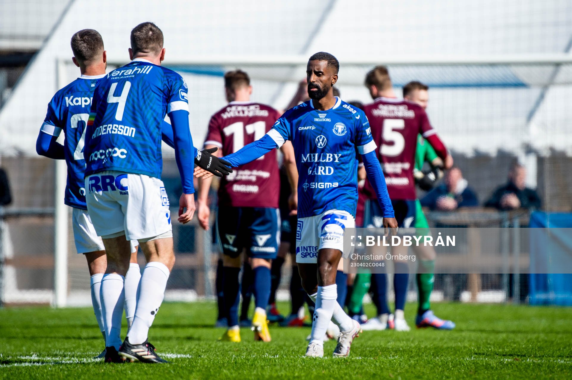 Trelleborgs Tobias Karlsson och Mattias Andersson deppar