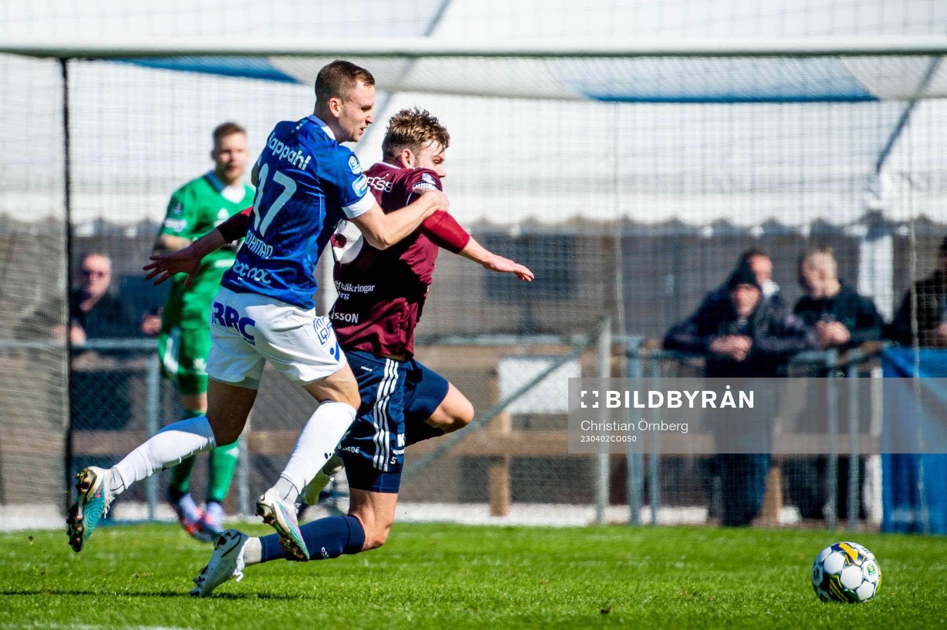 Trelleborgs Filip Bohman mot Gefles Niclas Håkansson