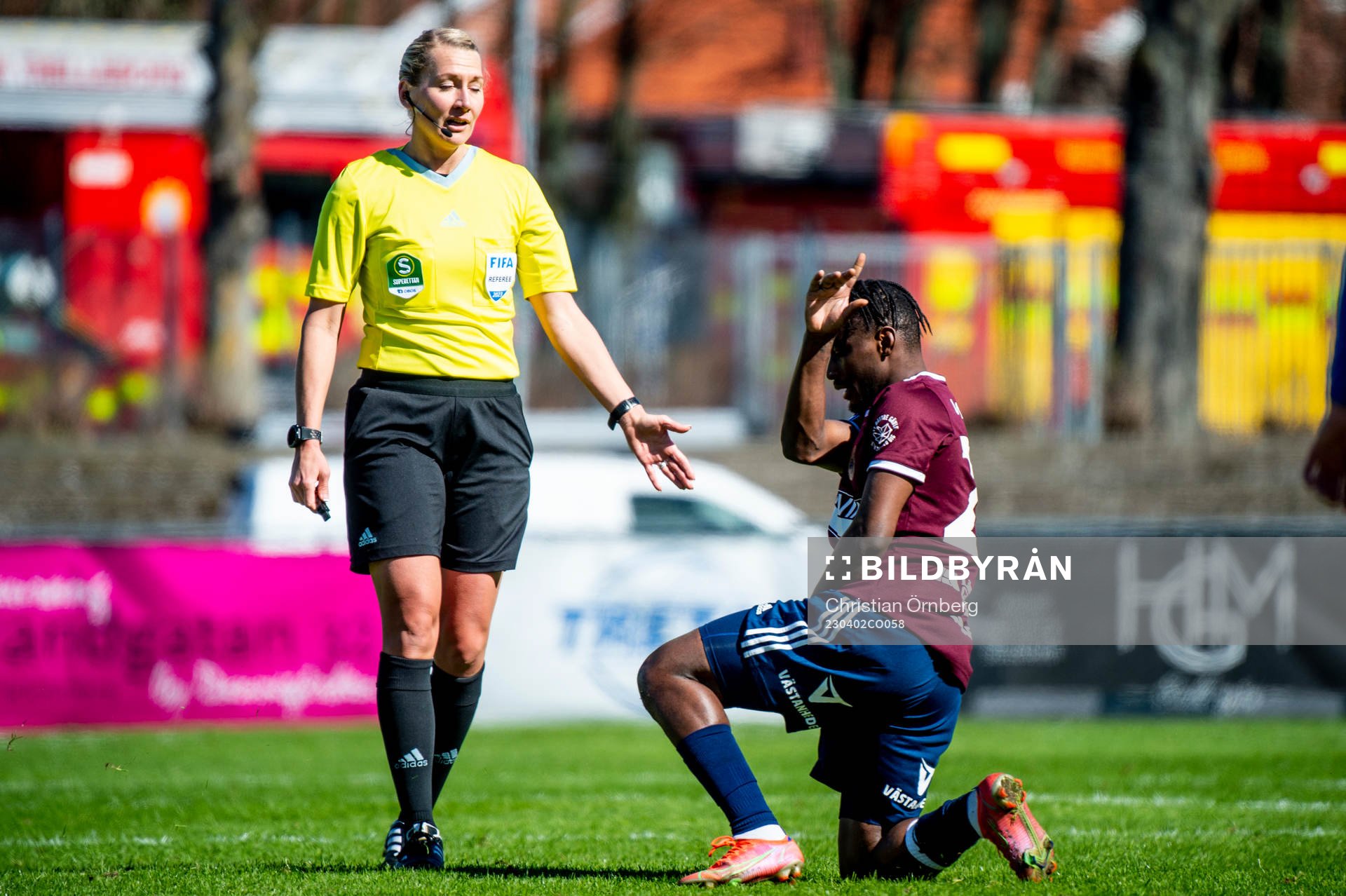 Domare Tess Olofsson och Gefles York Rafael