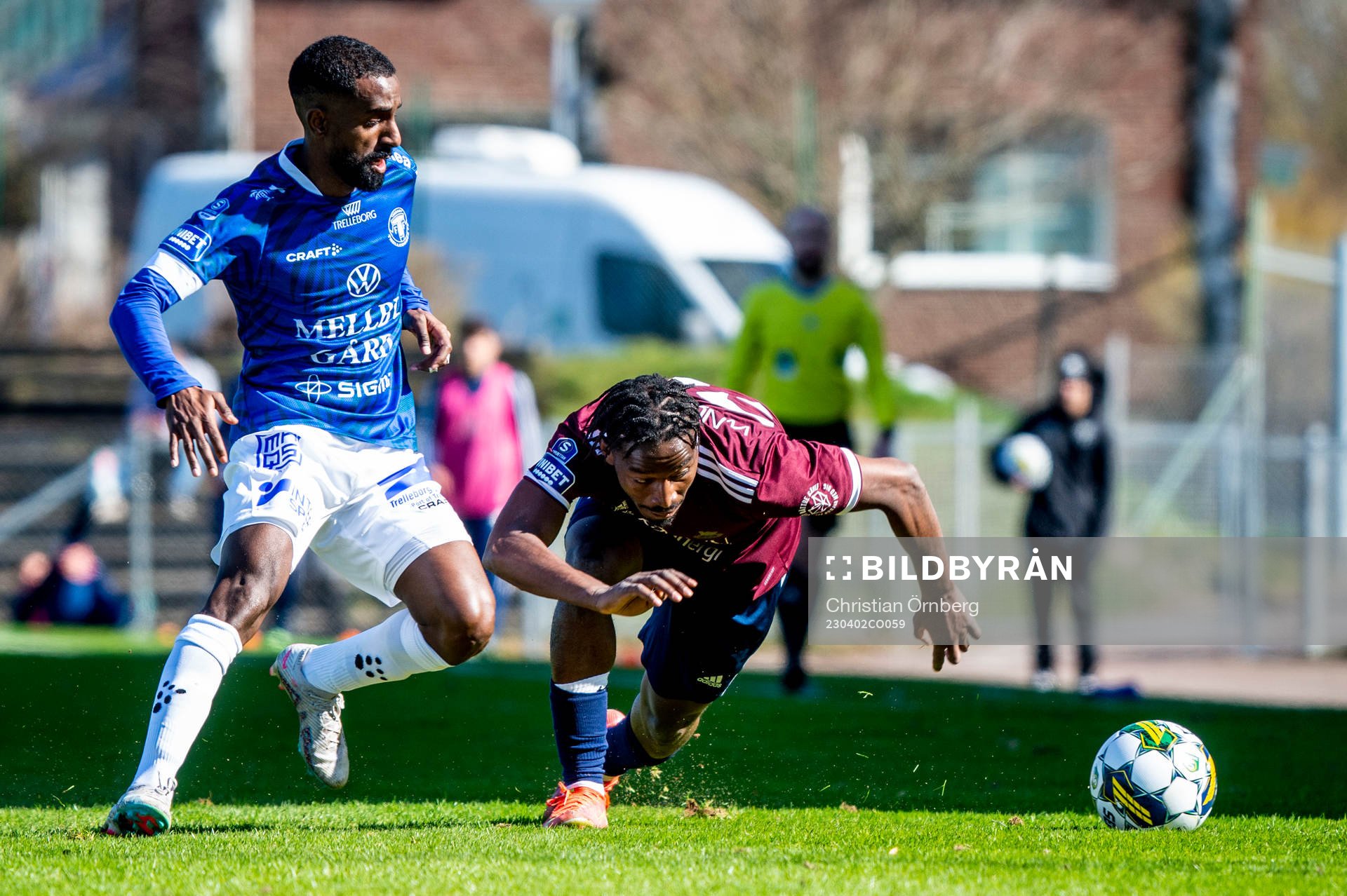 Trelleborgs Mouhammed-Ali Dhaini och Gefles York Rafael