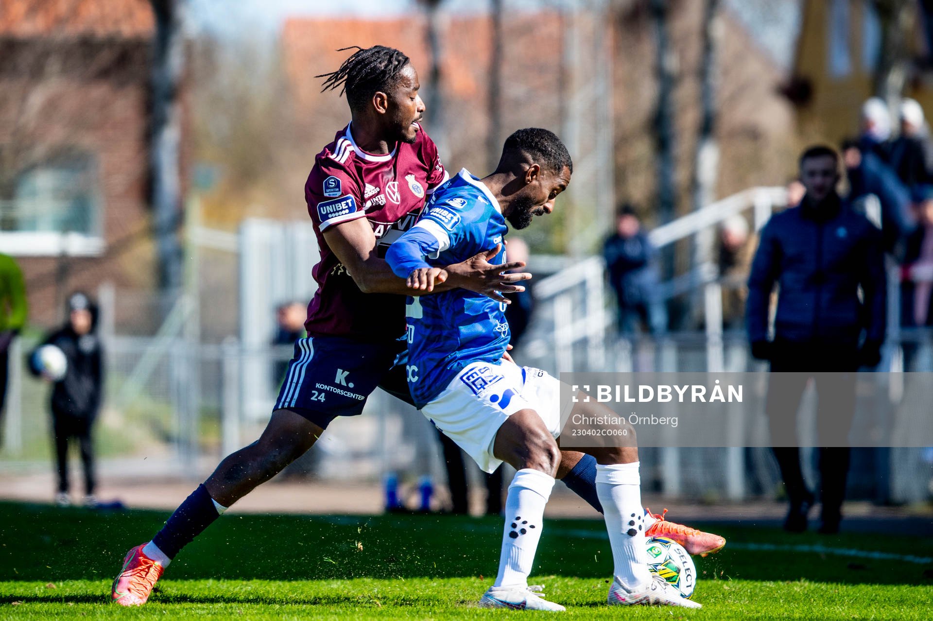 Trelleborgs Mouhammed-Ali Dhaini och Gefles York Rafael
