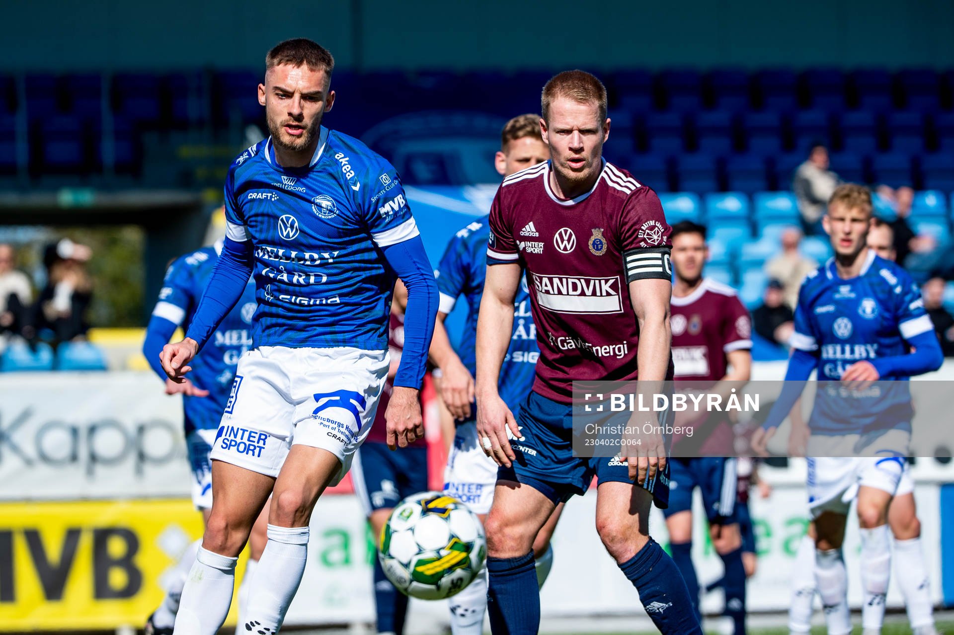 Trelleborgs Felix Hörberg och Gefles Martin Rauschenberg