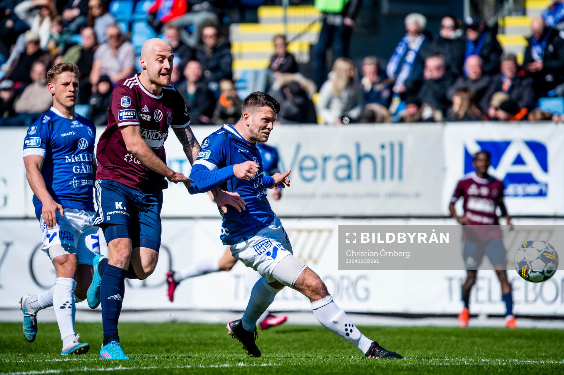 Gefles Anton Lundin mot Trelleborgs Mattias Andersson