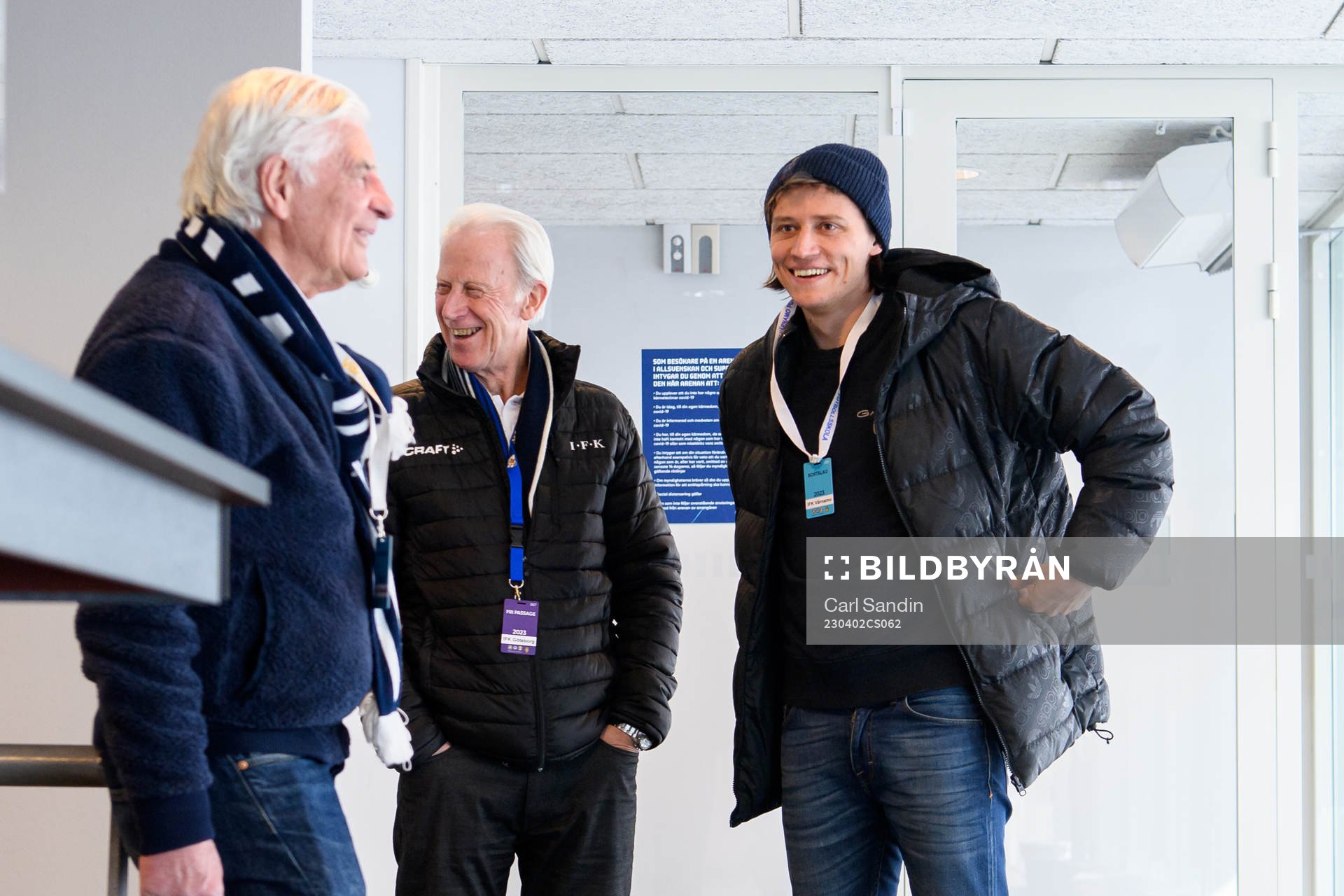 Värnamos Simon Thern innan fotbollsmatchen i Allsvenskan