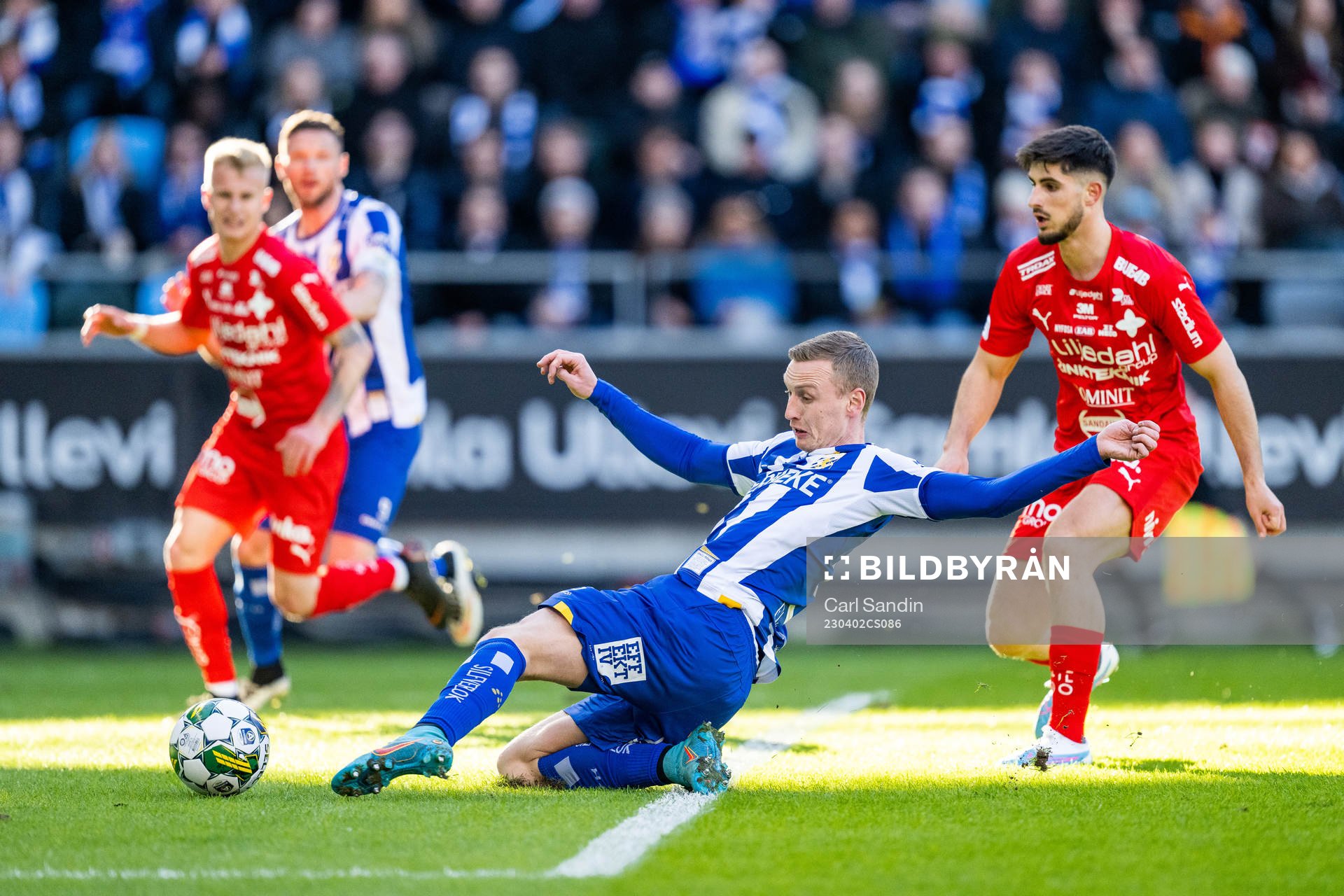 IFK Göteborgs Sebastian Ohlsson och Värnamos Emin