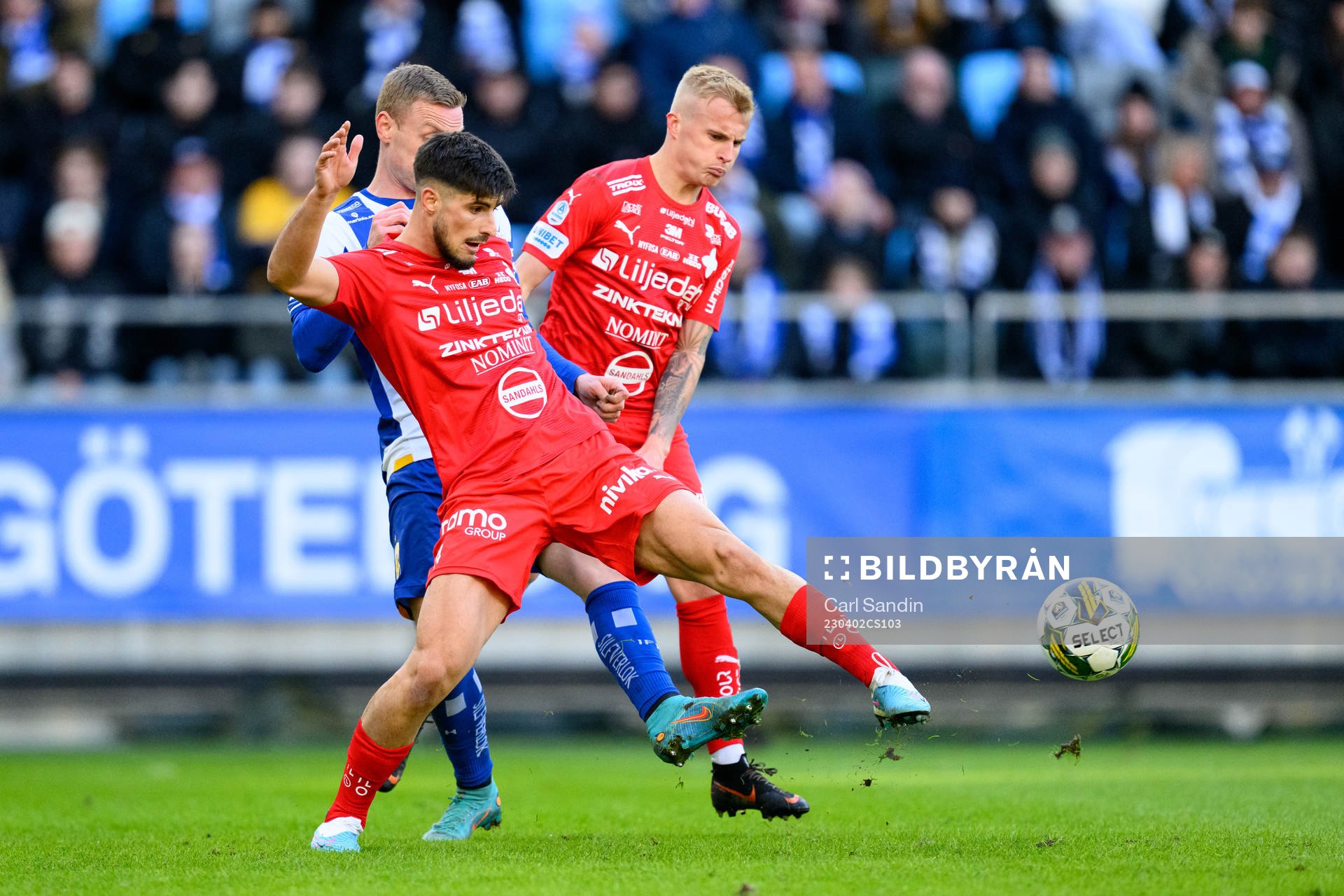 Värnamos Emin Grozdanic och Viktor Bergh