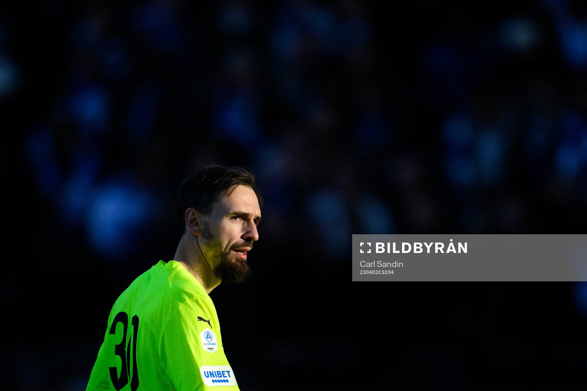 Värnamos målvakt Pilip Vaitsiakhovich