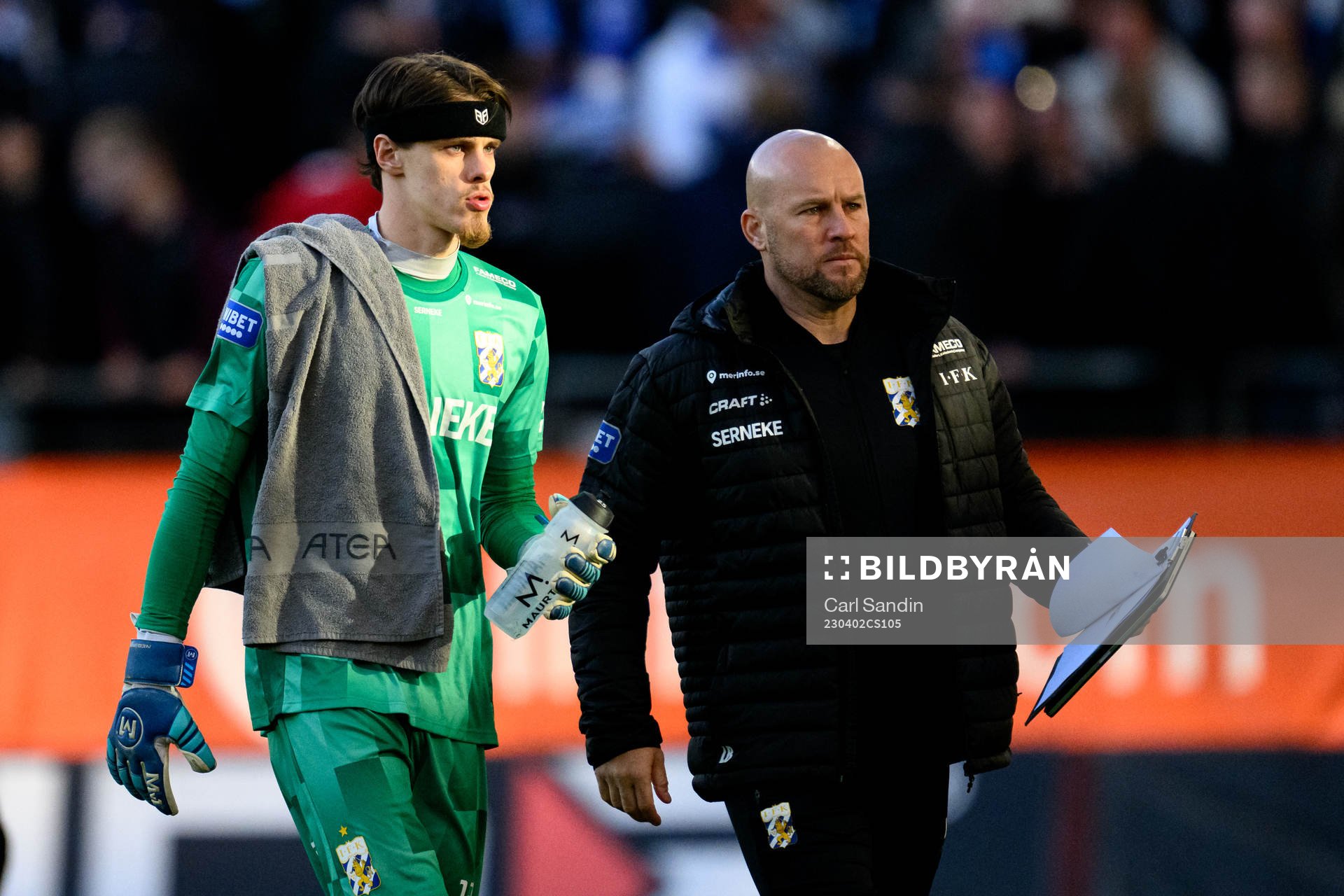IFK Göteborgs målvakt Adam Benediktsson