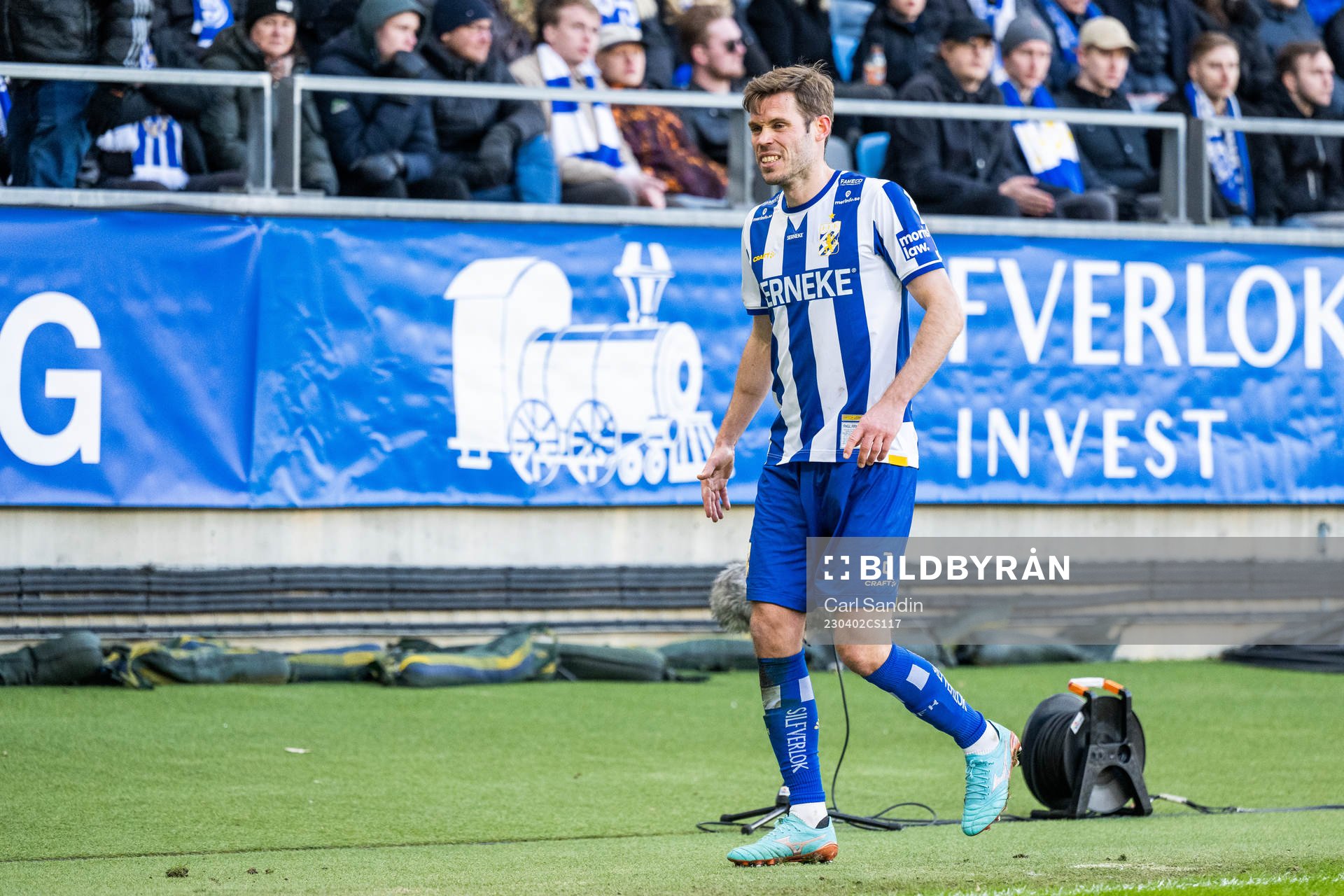IFK Göteborgs Emil Salomonsson byts ut