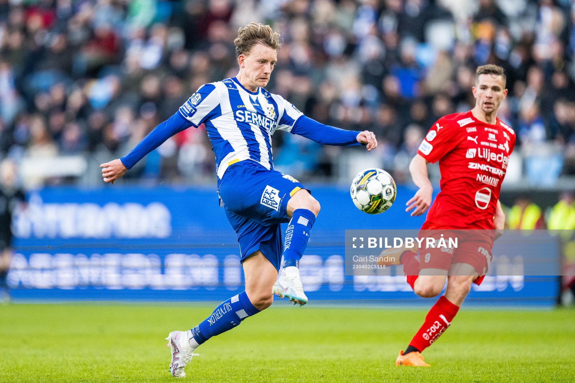 IFK Göteborgs Sebastian Hausner och Värnamos Oscar