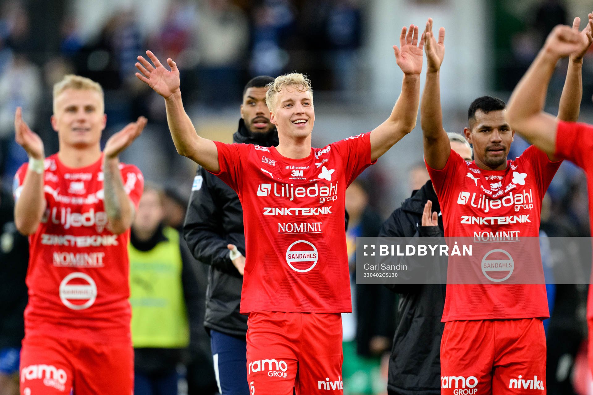 Värnamos Victor Larsson jublar