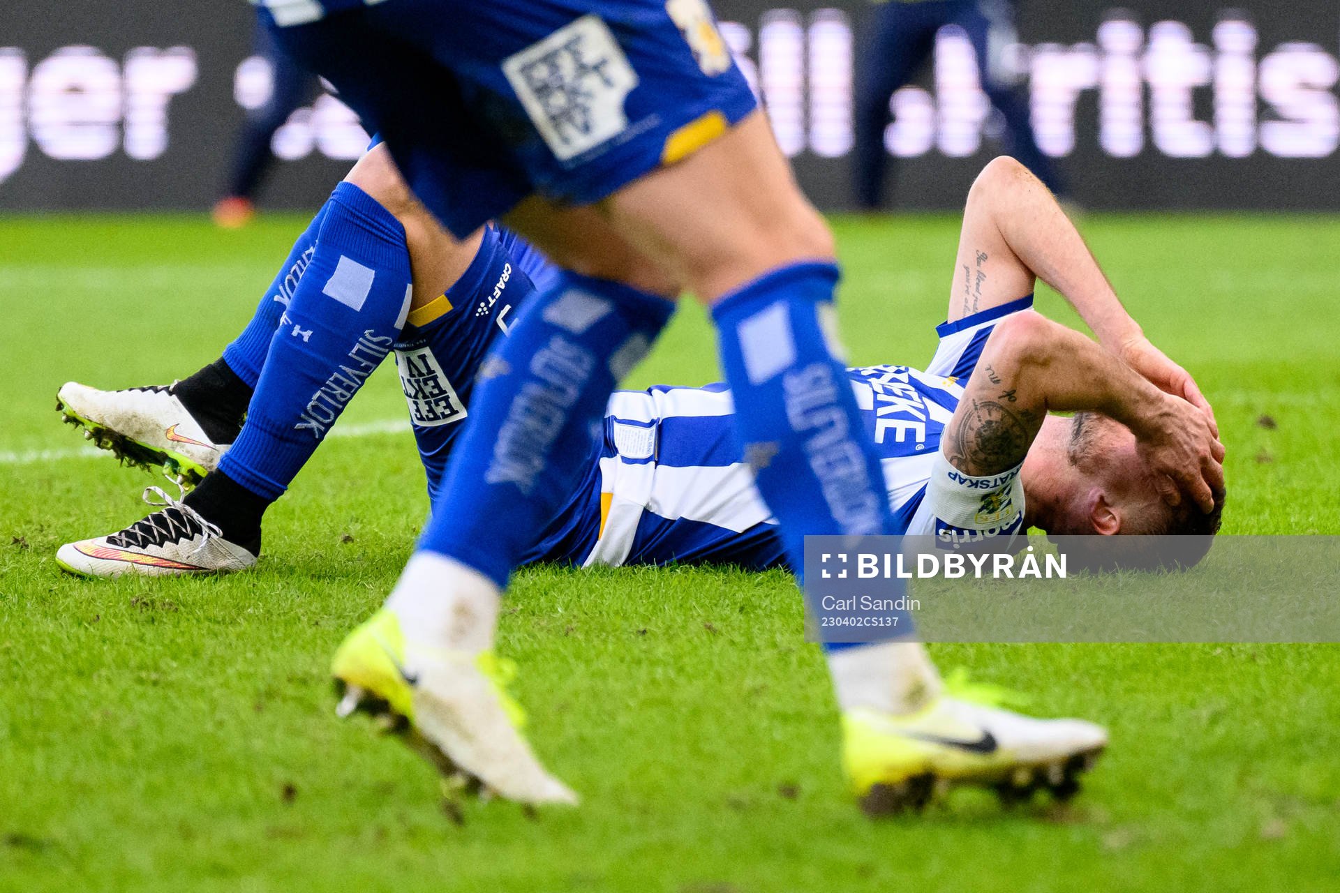 IFK Göteborgs Marcus Berg deppar