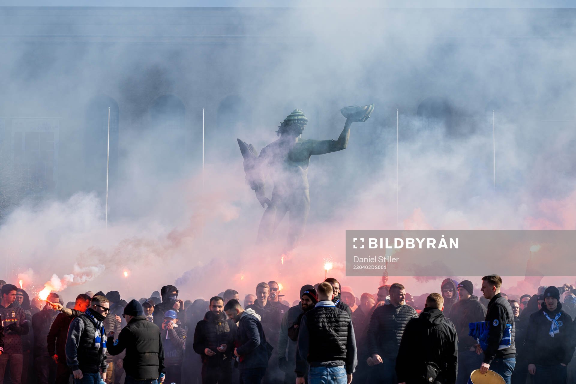 IFK Göteborgs supportrar samlas