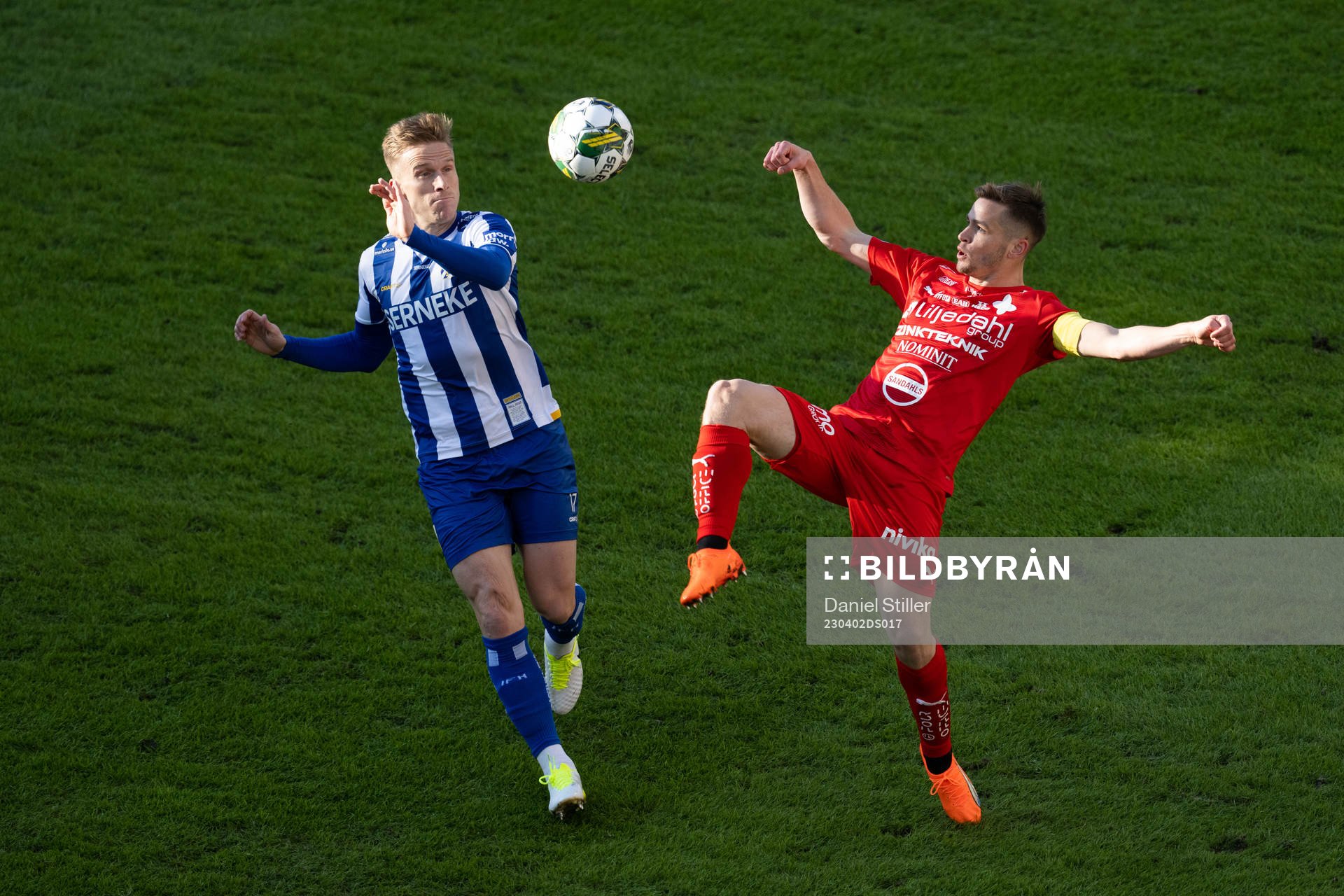 IFK Göteborgs Oscar Wendt och Värnamos Oscar Johansson