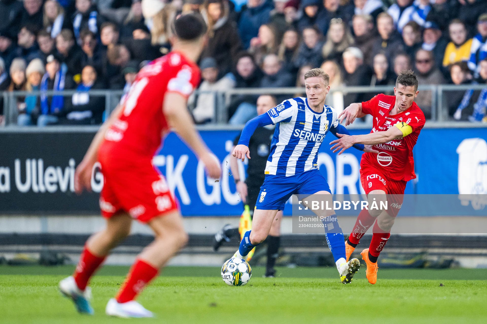 IFK Göteborgs Oscar Wendt och Värnamos Oscar Johansson