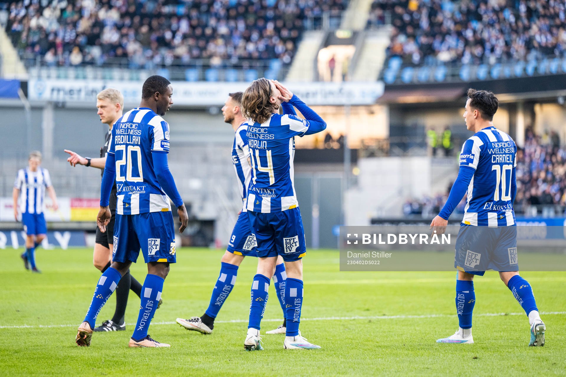 IFK Göteborgs Suleiman Abdullahi, Gustaf Norlin och
