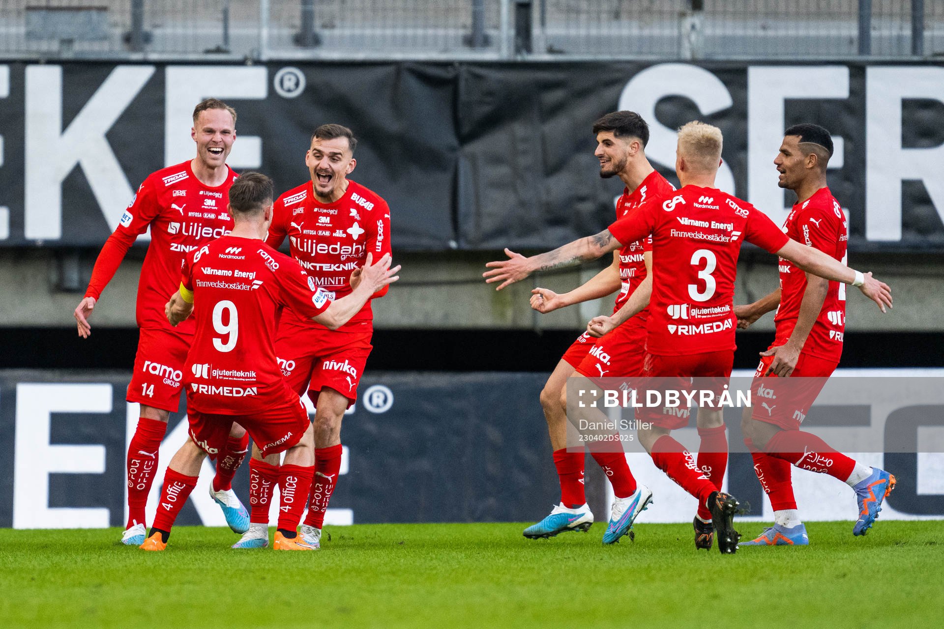 Värnamos Gustav Engvall, Oscar Johansson och Ajdin