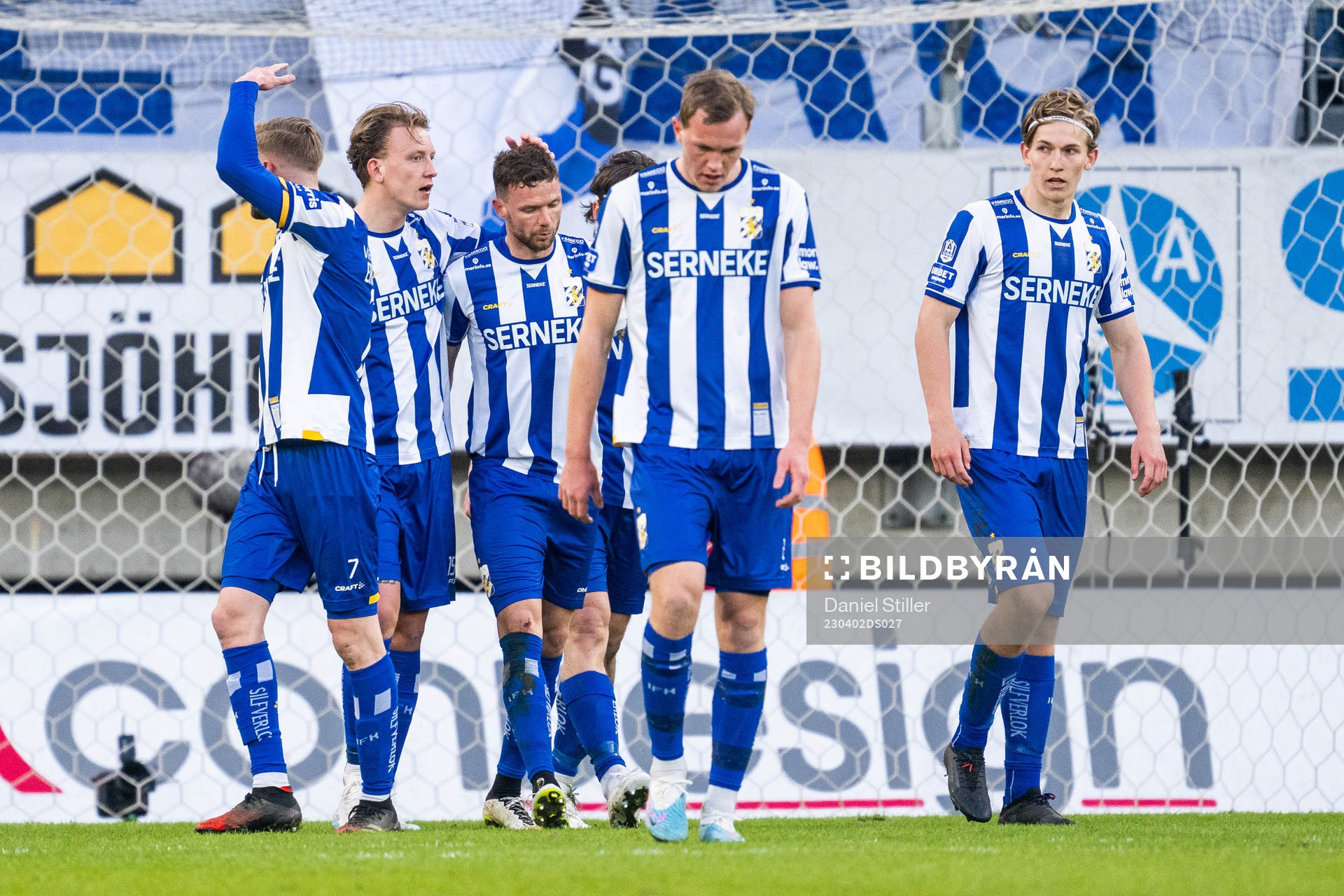 IFK Göteborgs Marcus Berg deppar med lagkamrater