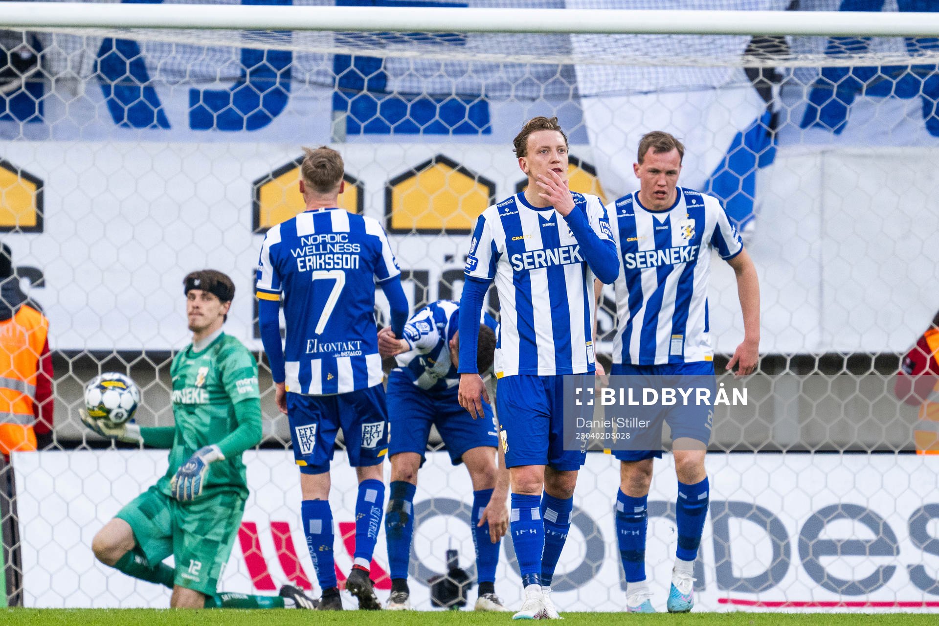 IFK Göteborgs spelare deppar