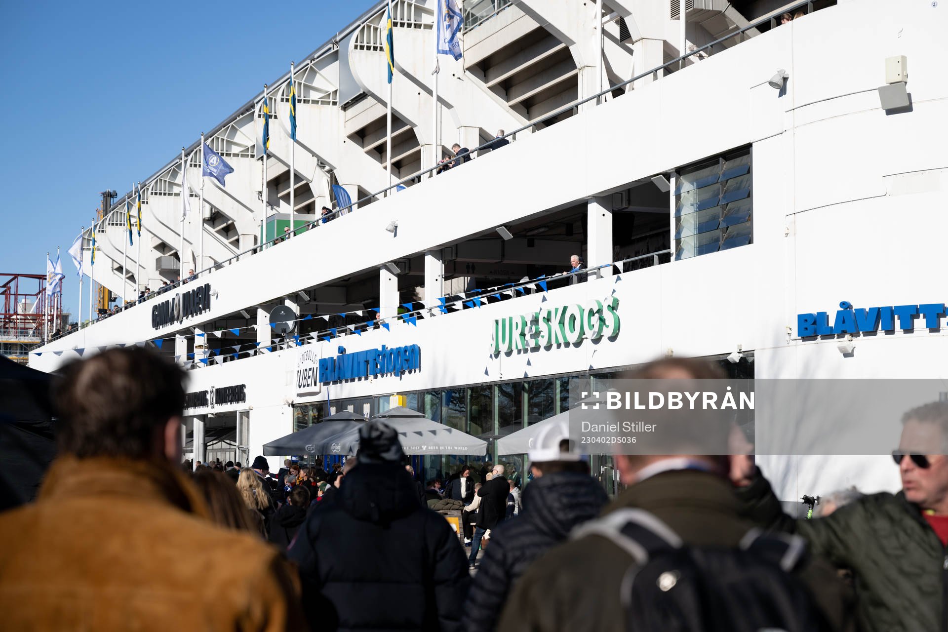 Aktivitet utanför Gamla Ullevi
