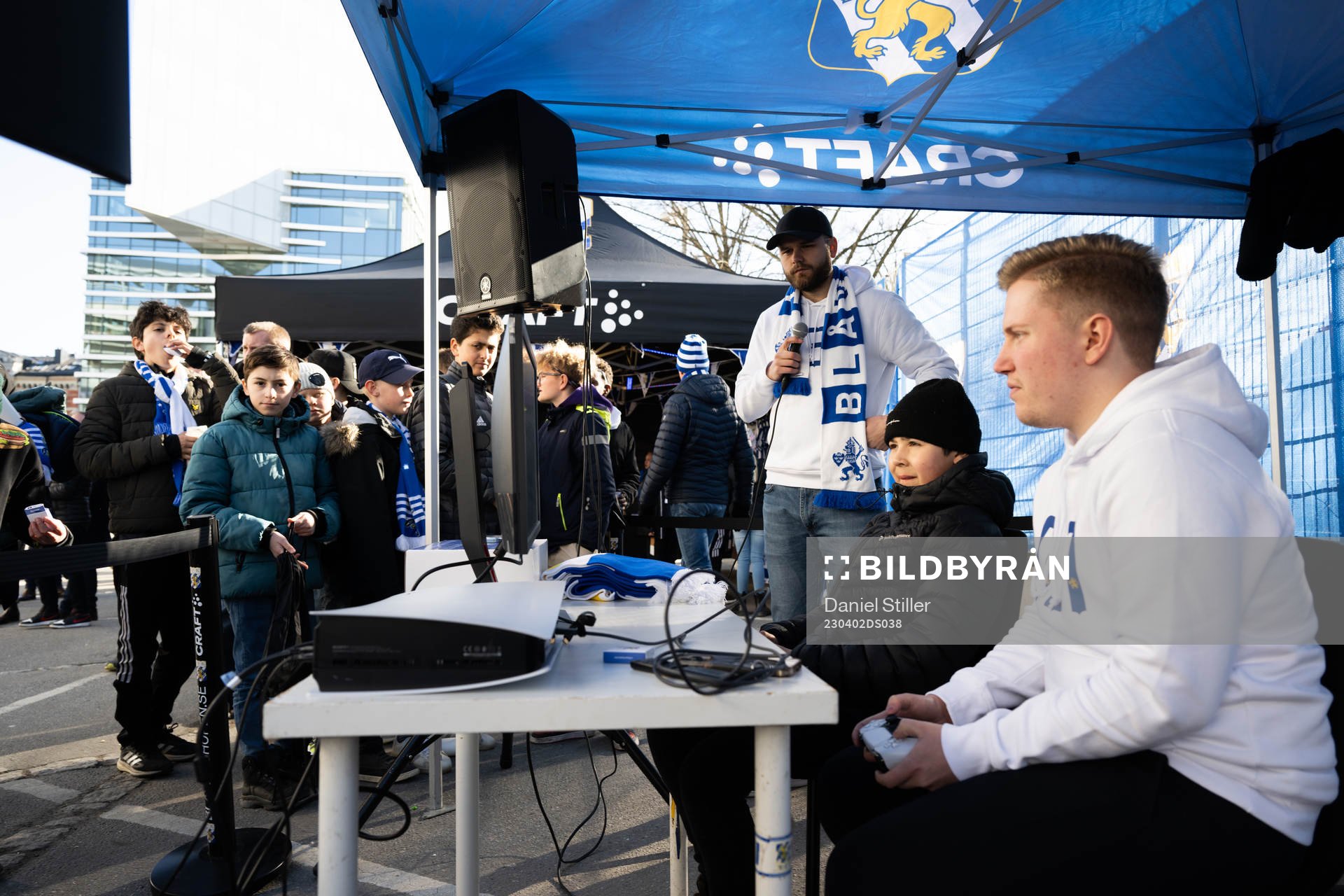 Aktivitet utanför Gamla Ullevi