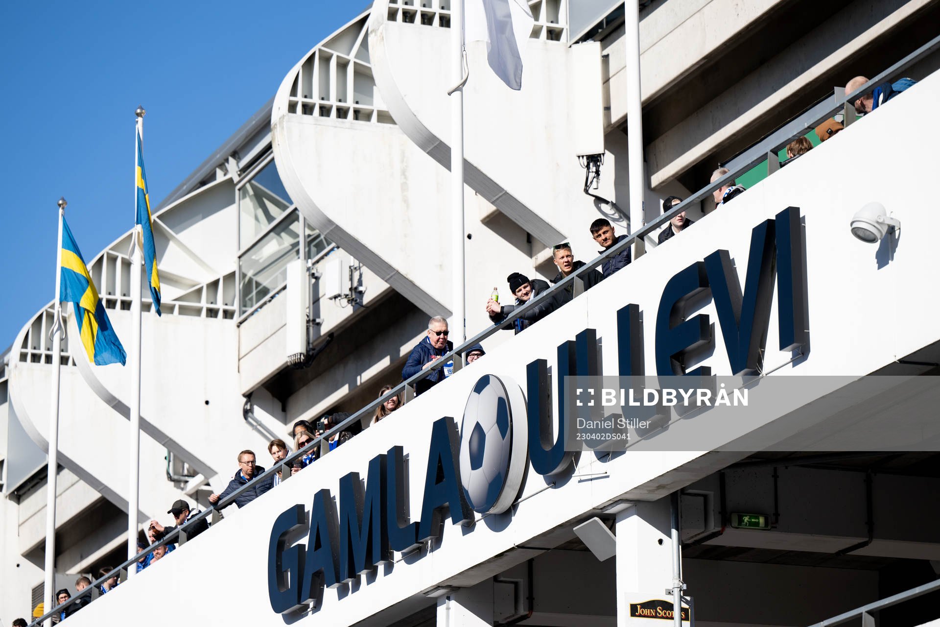 Aktivitet utanför Gamla Ullevi