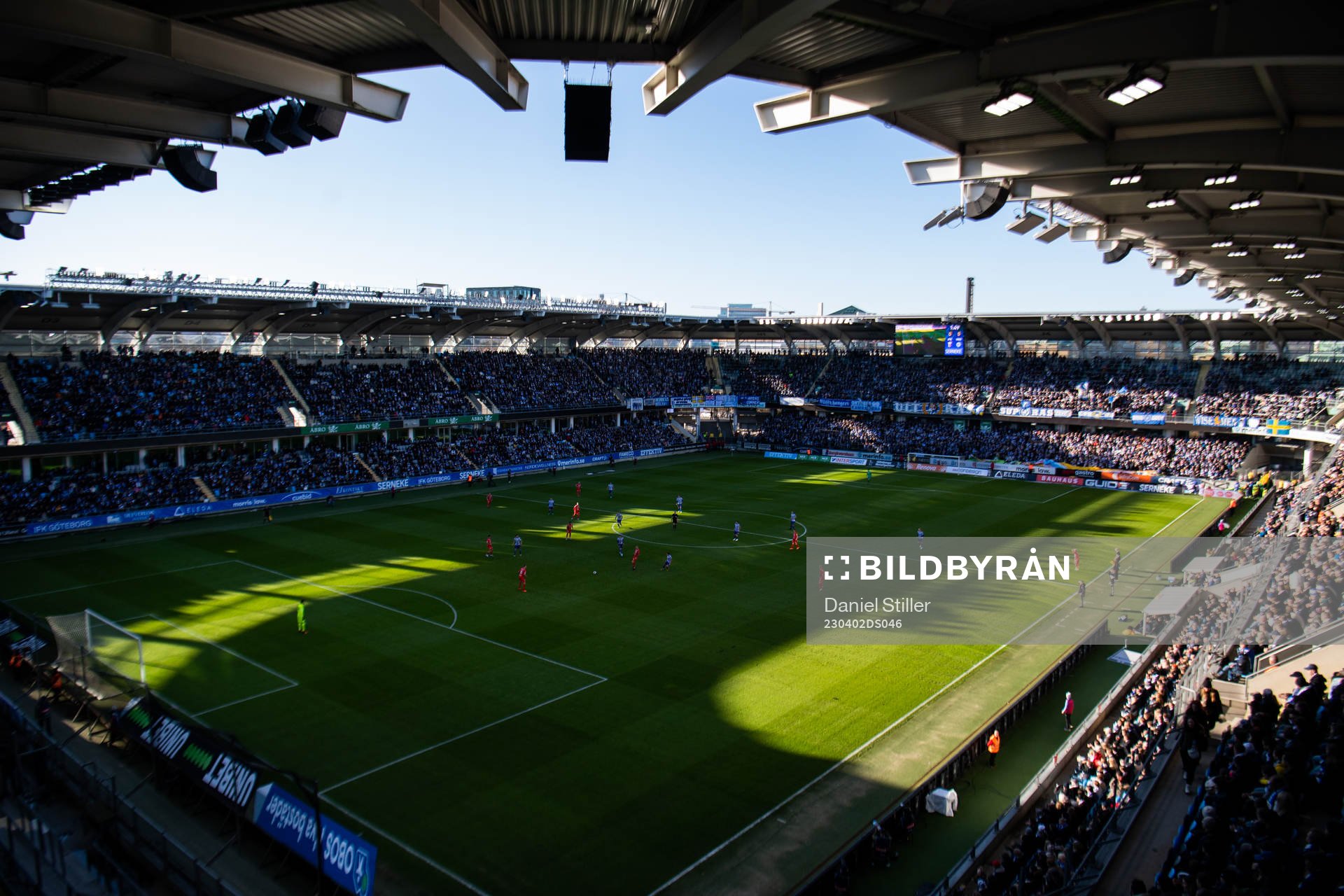Vy över Gamla Ullevi