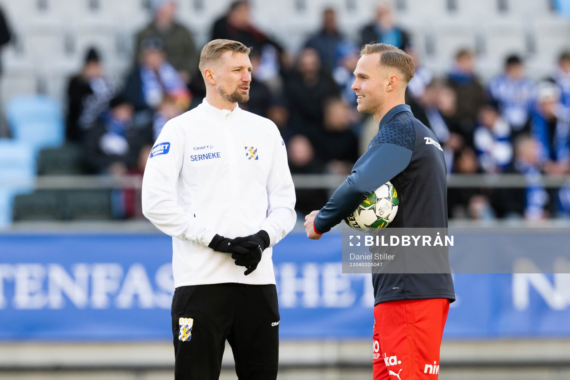 IFK Göteborgs Sebastian Eriksson och Värnamos Gustav