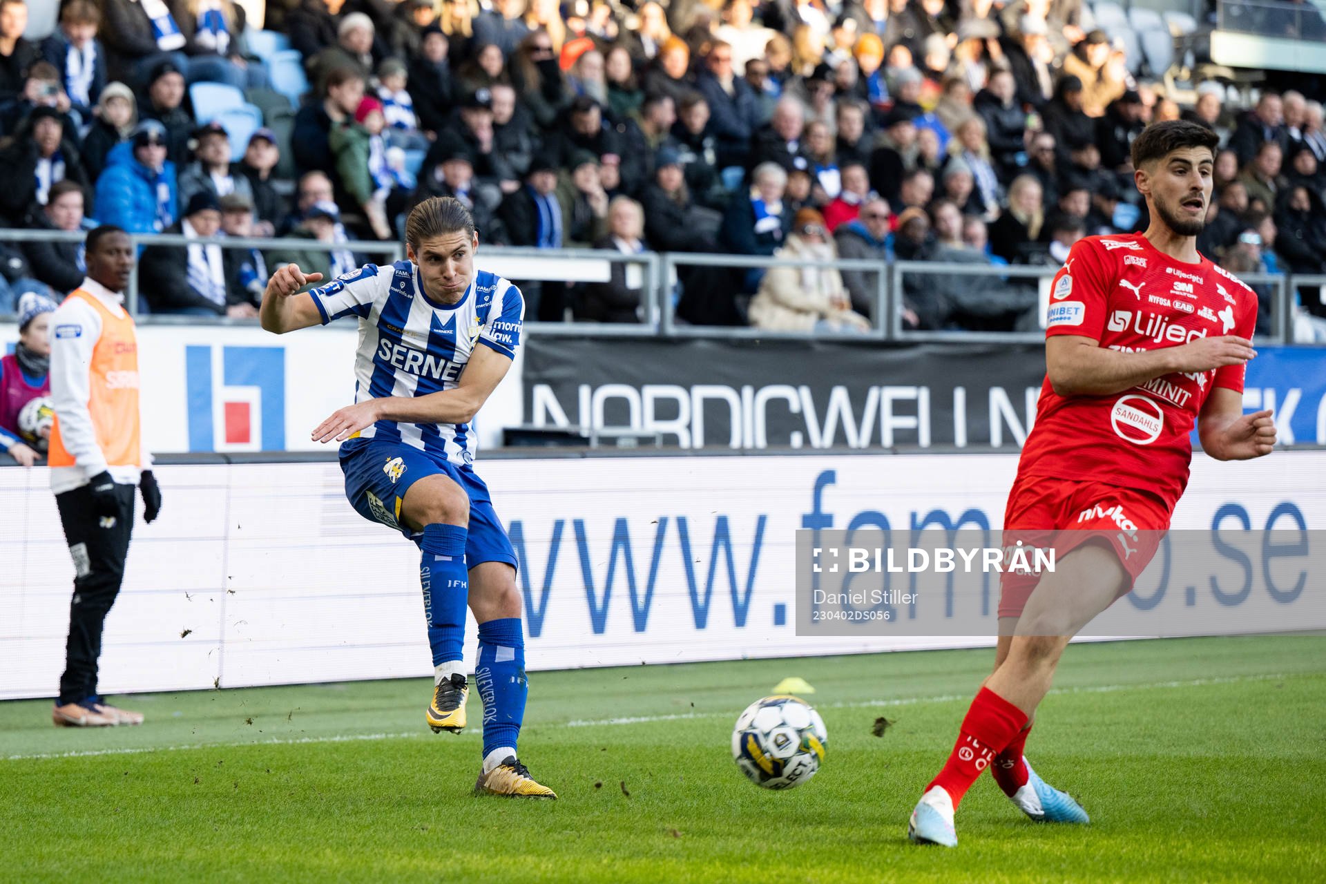 IFK Göteborgs Eman Markovic och Värnamos Emin Grozdanic