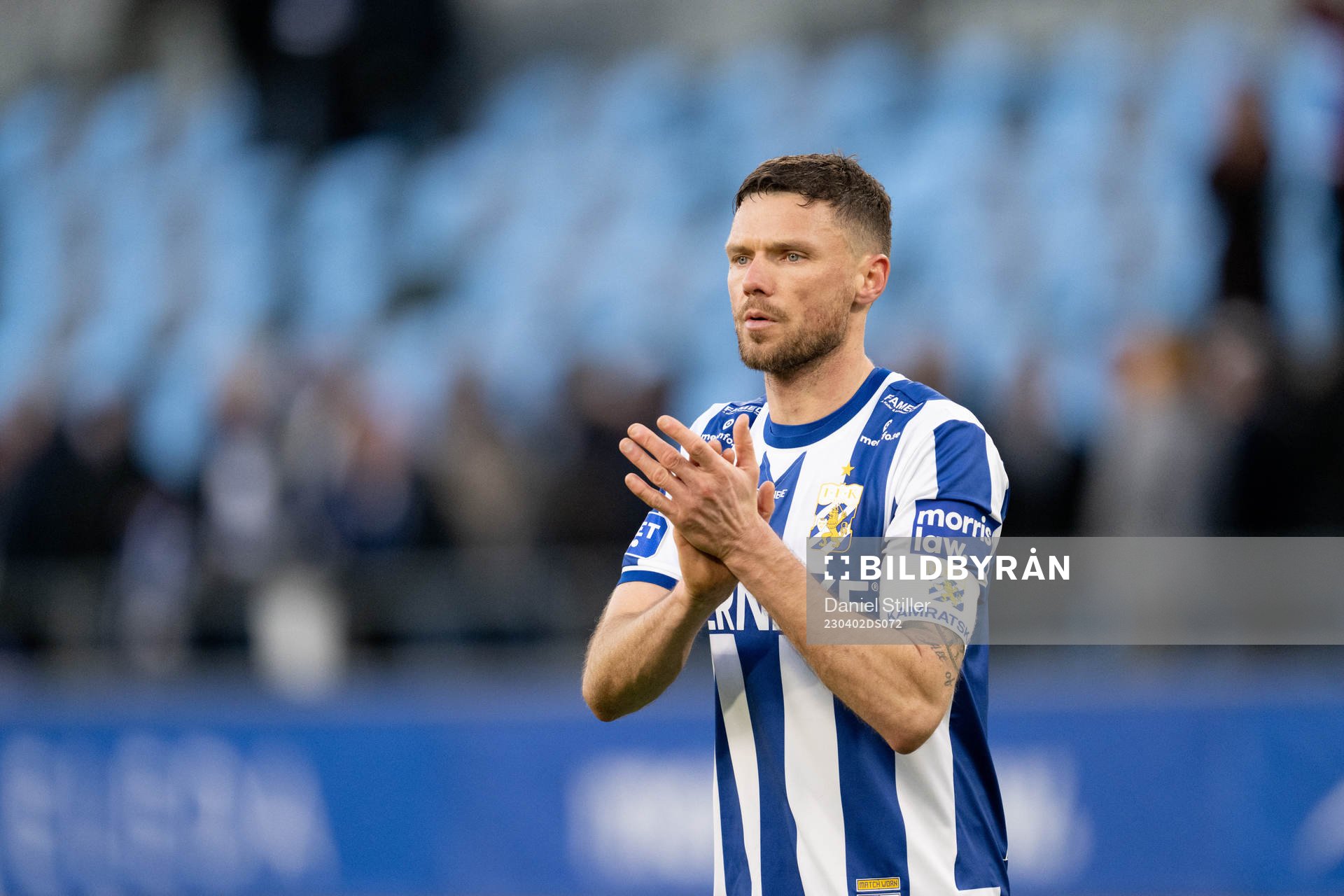 IFK Göteborgs Marcus Berg tackar publiken