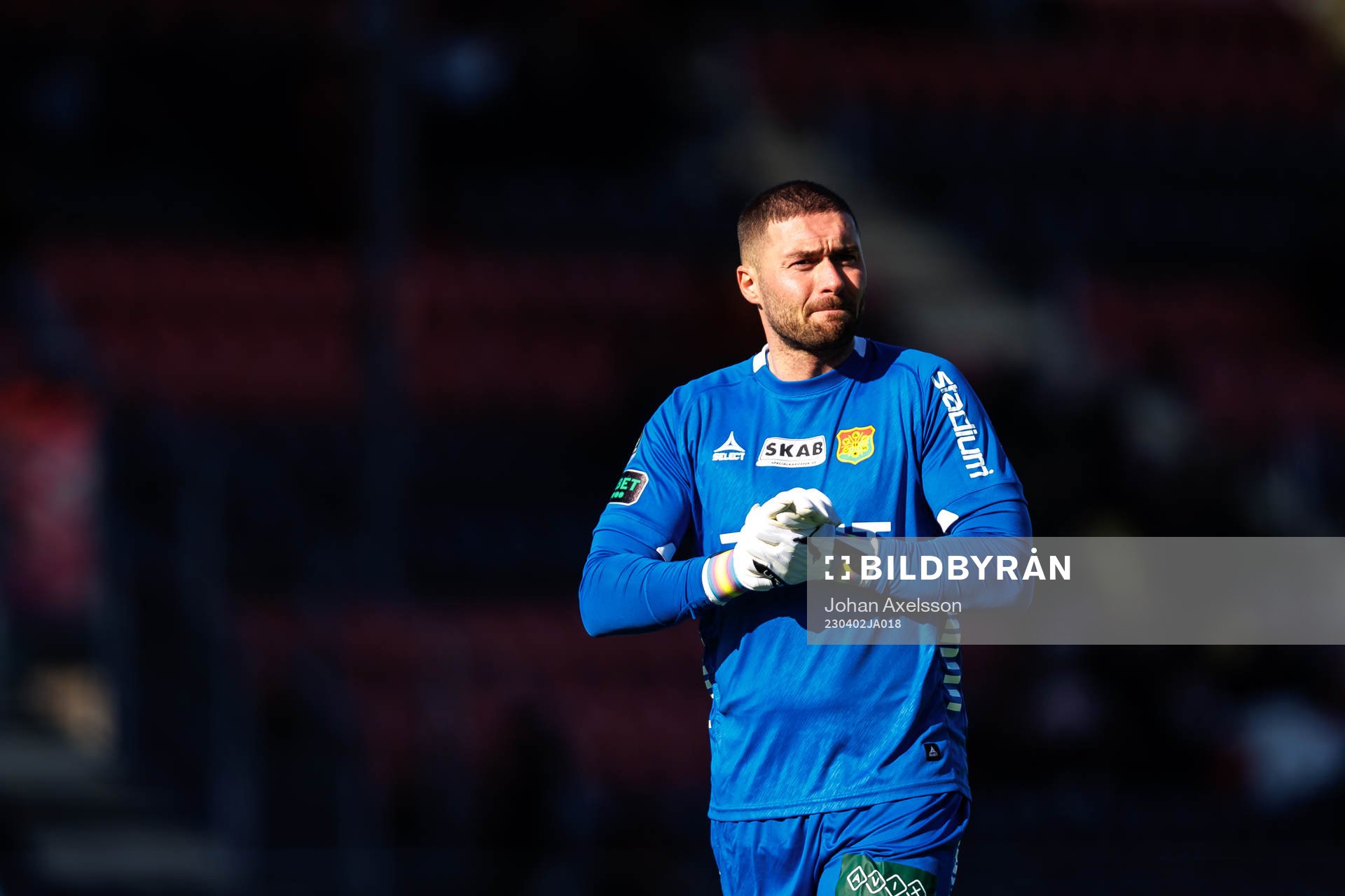 GAIS målvakt Mergim Krasniqi