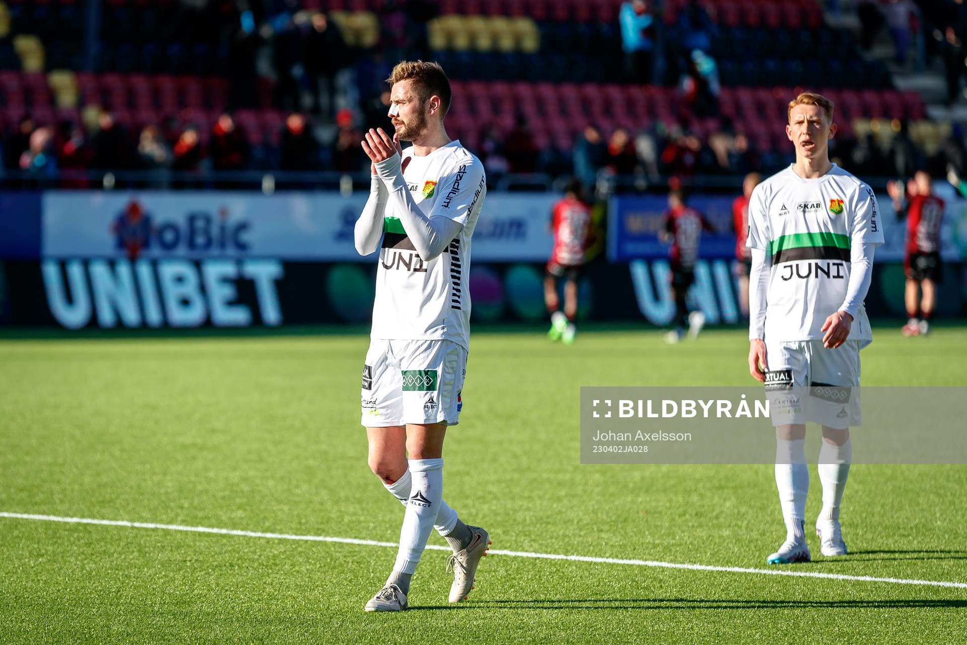 GAIS Axel Norén tackar publiken