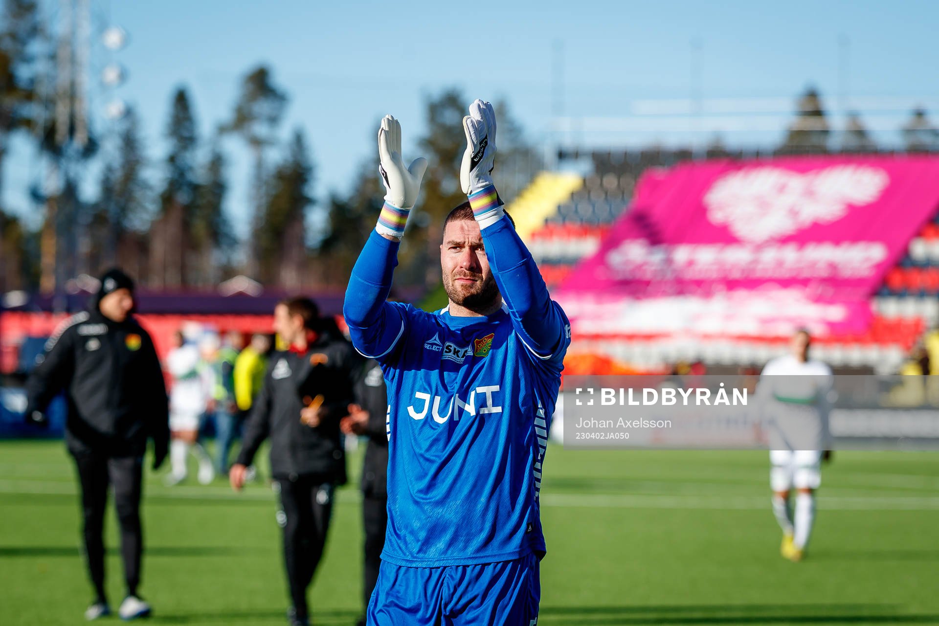 GAIS Mergim Krasniqi tackar publiken