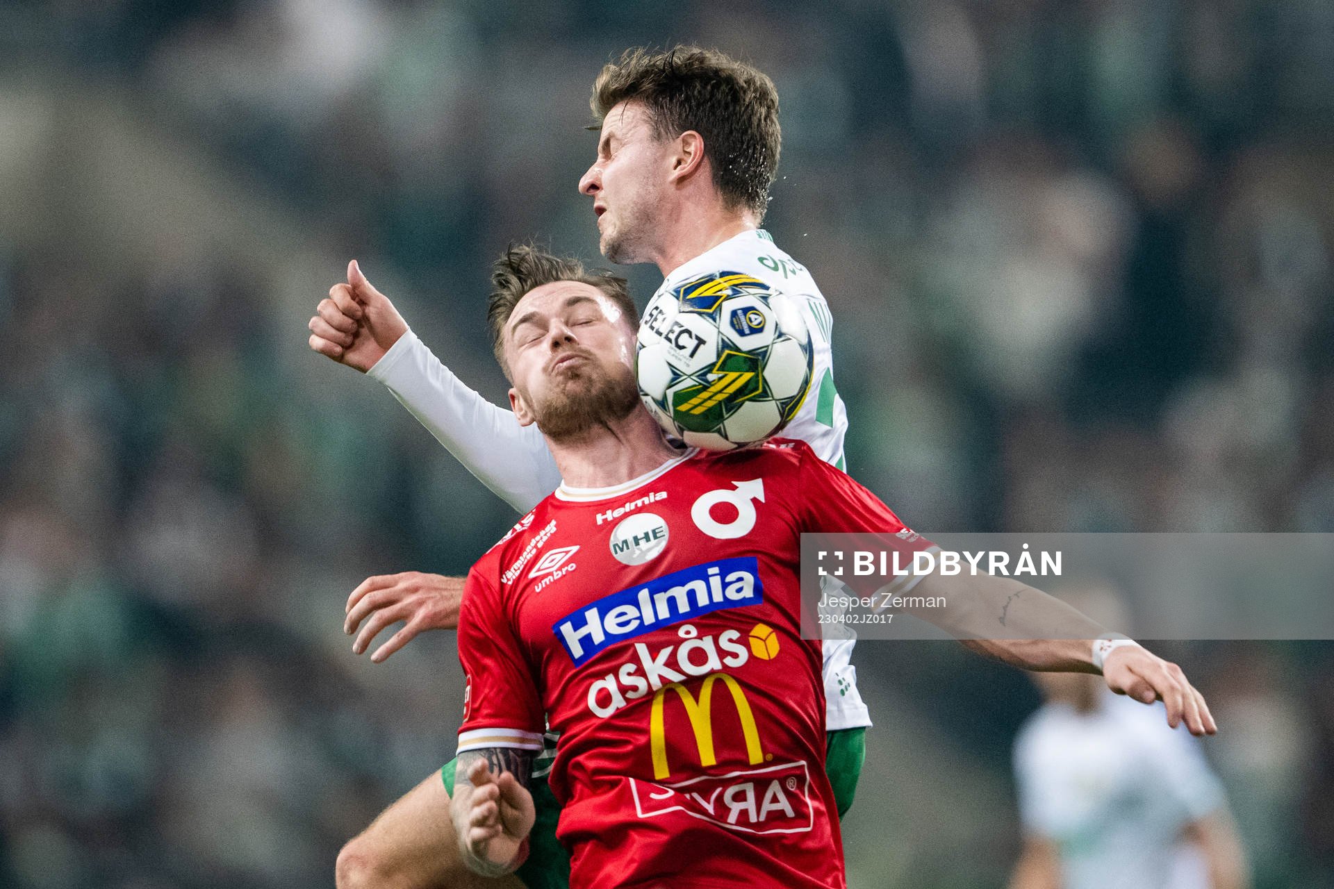 Degerfors Sixten Eriksson och Hammarbys Joel Nilsson