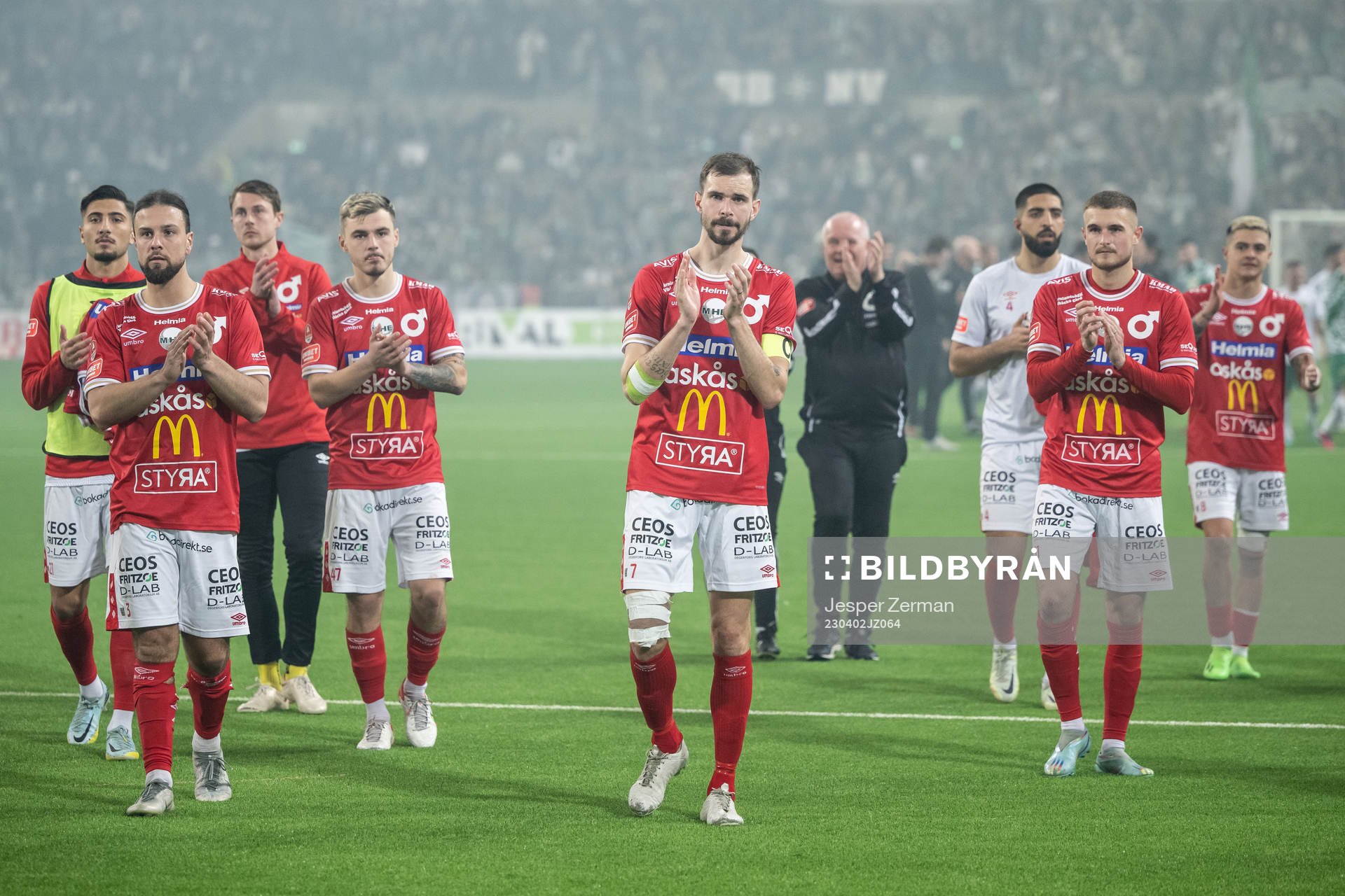 Degerfors Abdelkarim Mammar Chaouche och Sebastian Ohlsson