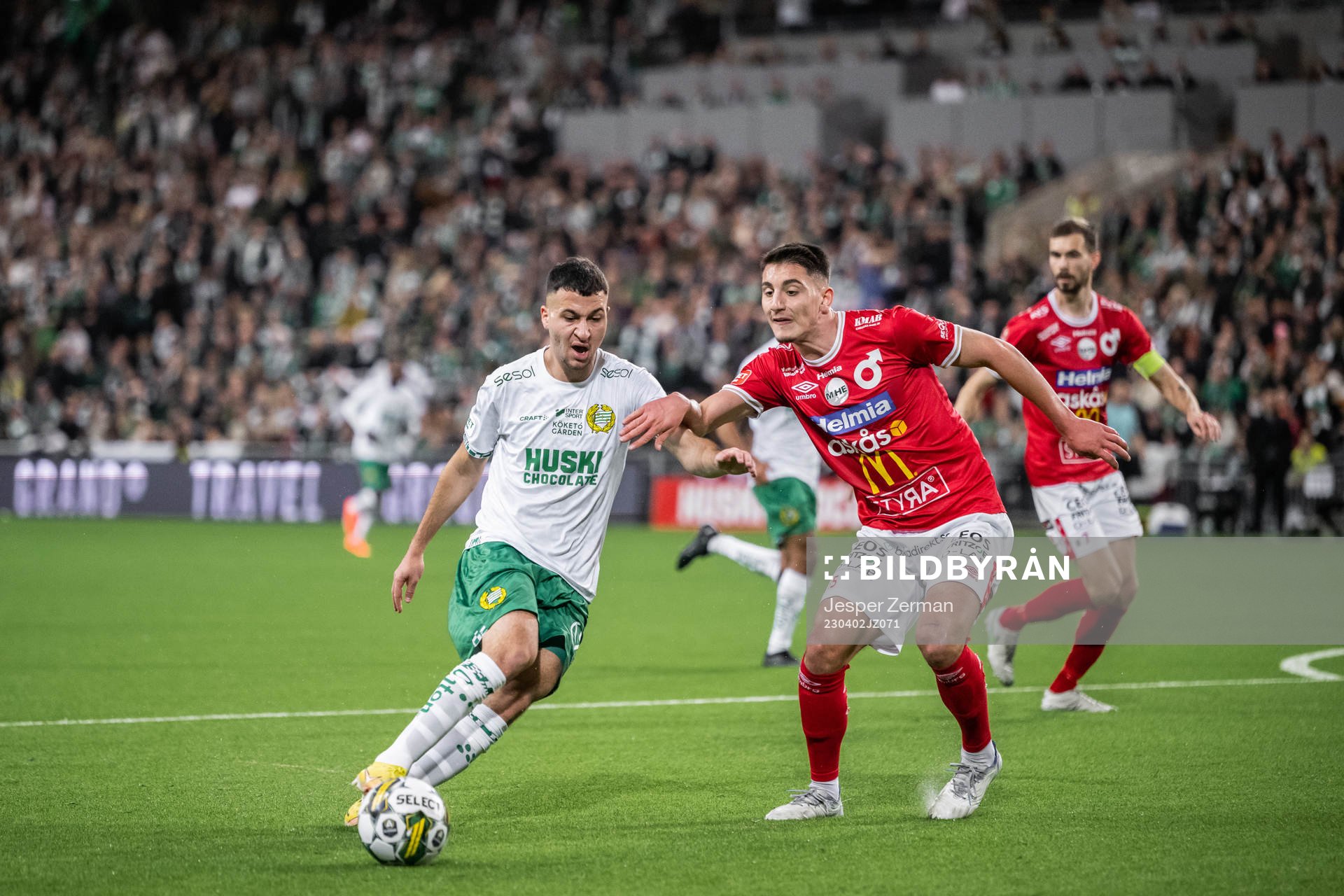 Hammarbys Abdelrahman Saidi och Degerfors Seid Korac