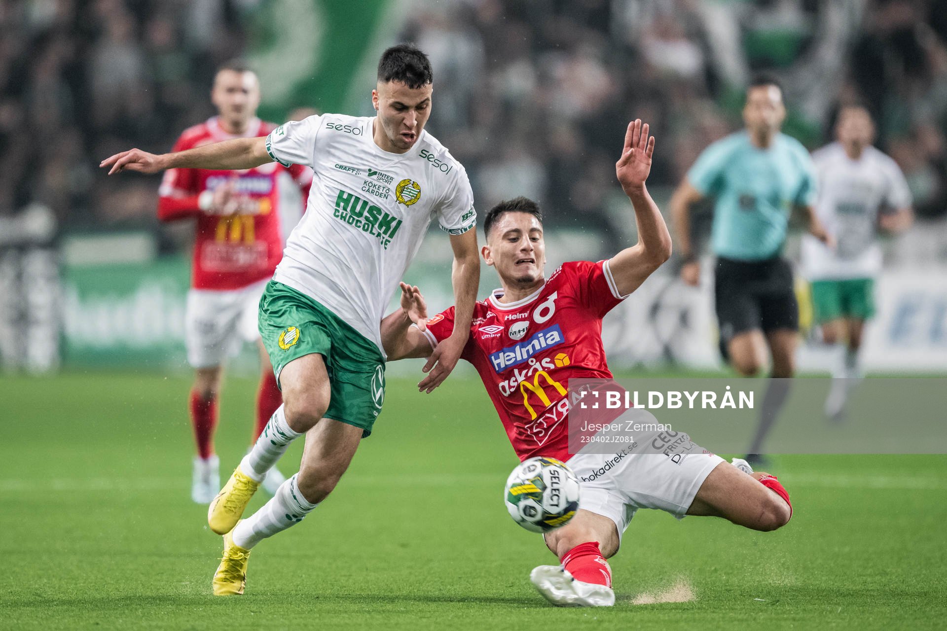 Hammarbys Abdelrahman Saidi och Degerfors Seid Korac