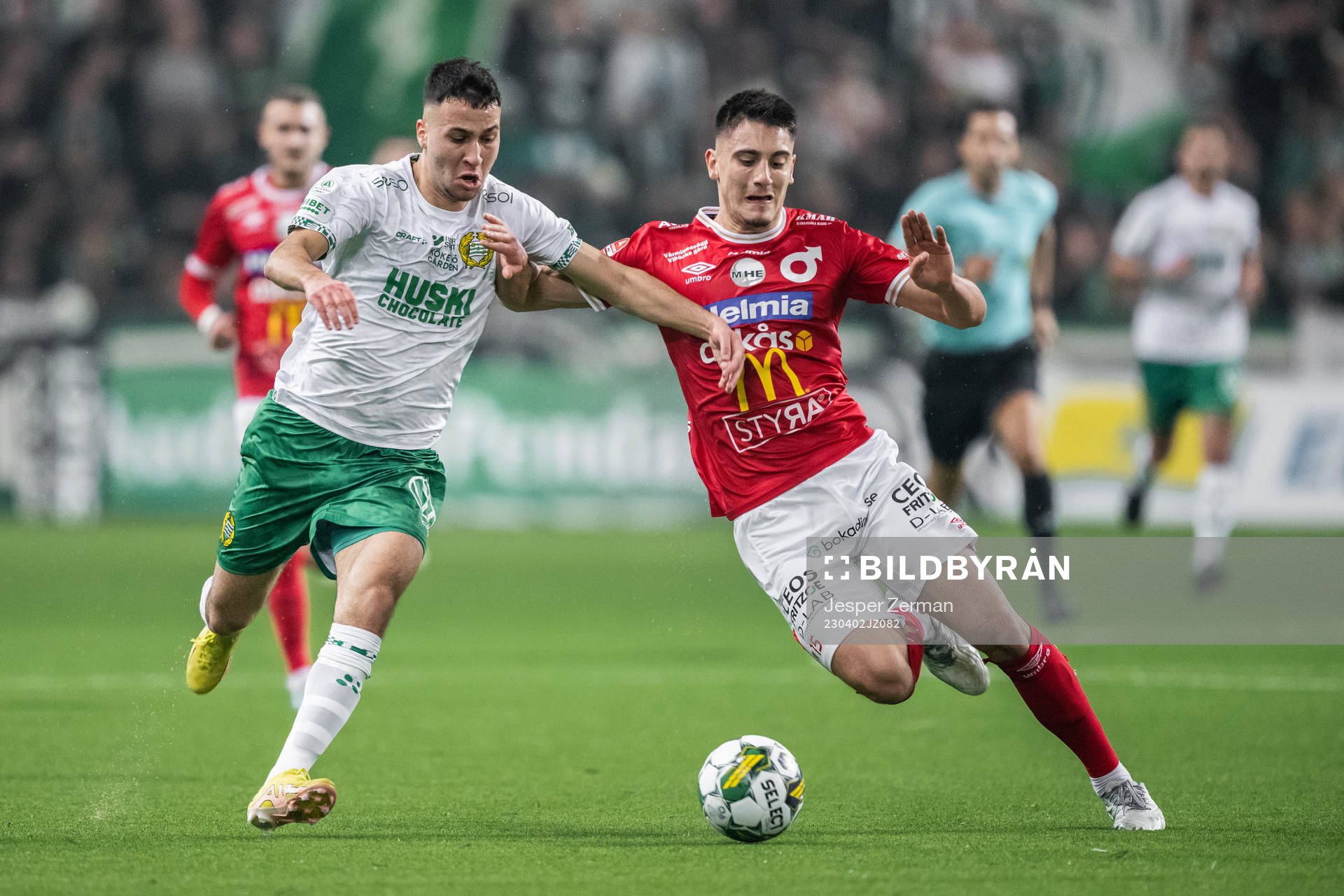 Hammarbys Abdelrahman Saidi och Degerfors Seid Korac