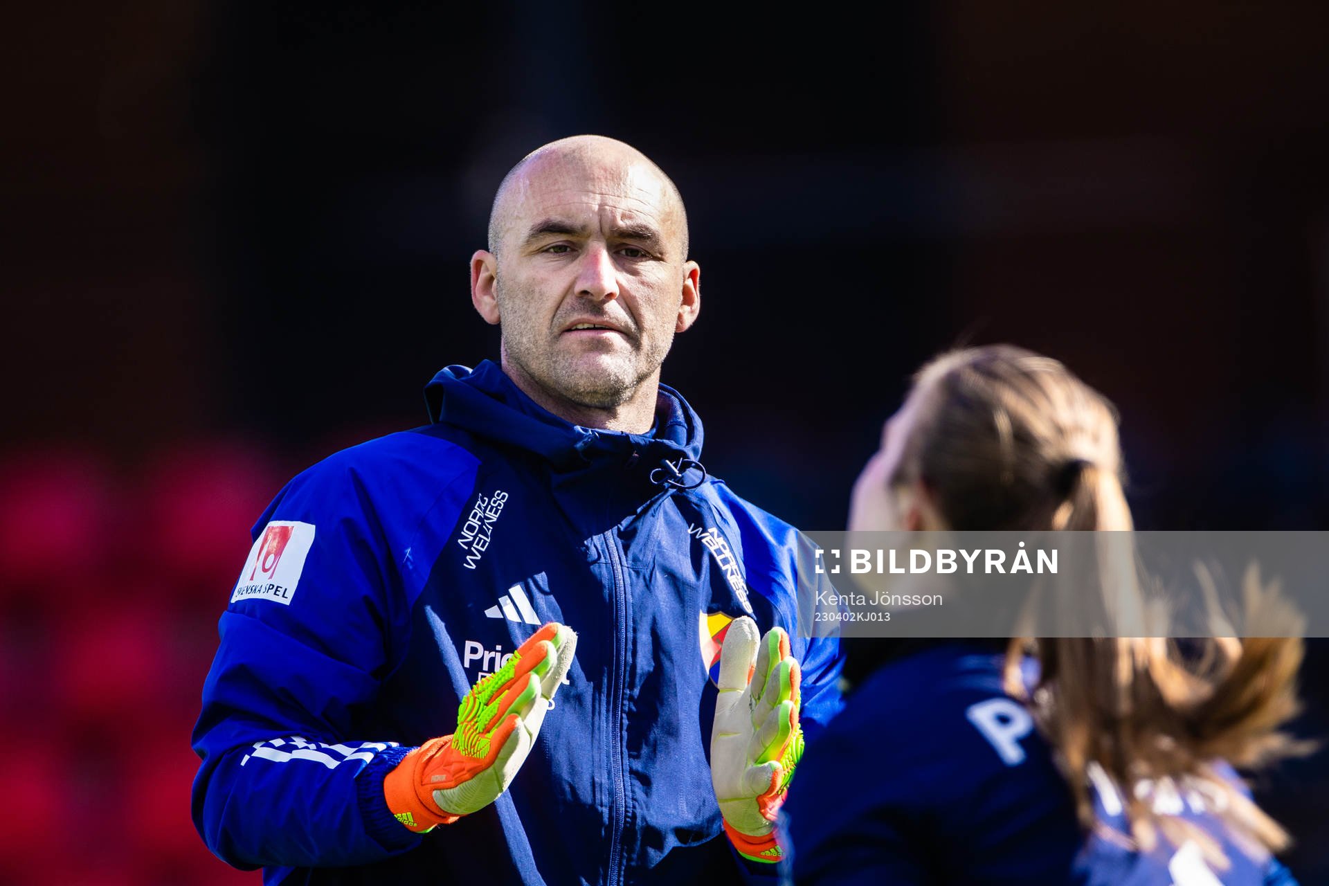 Djurgårdens målvaktstränare Aleksandar Pishovski