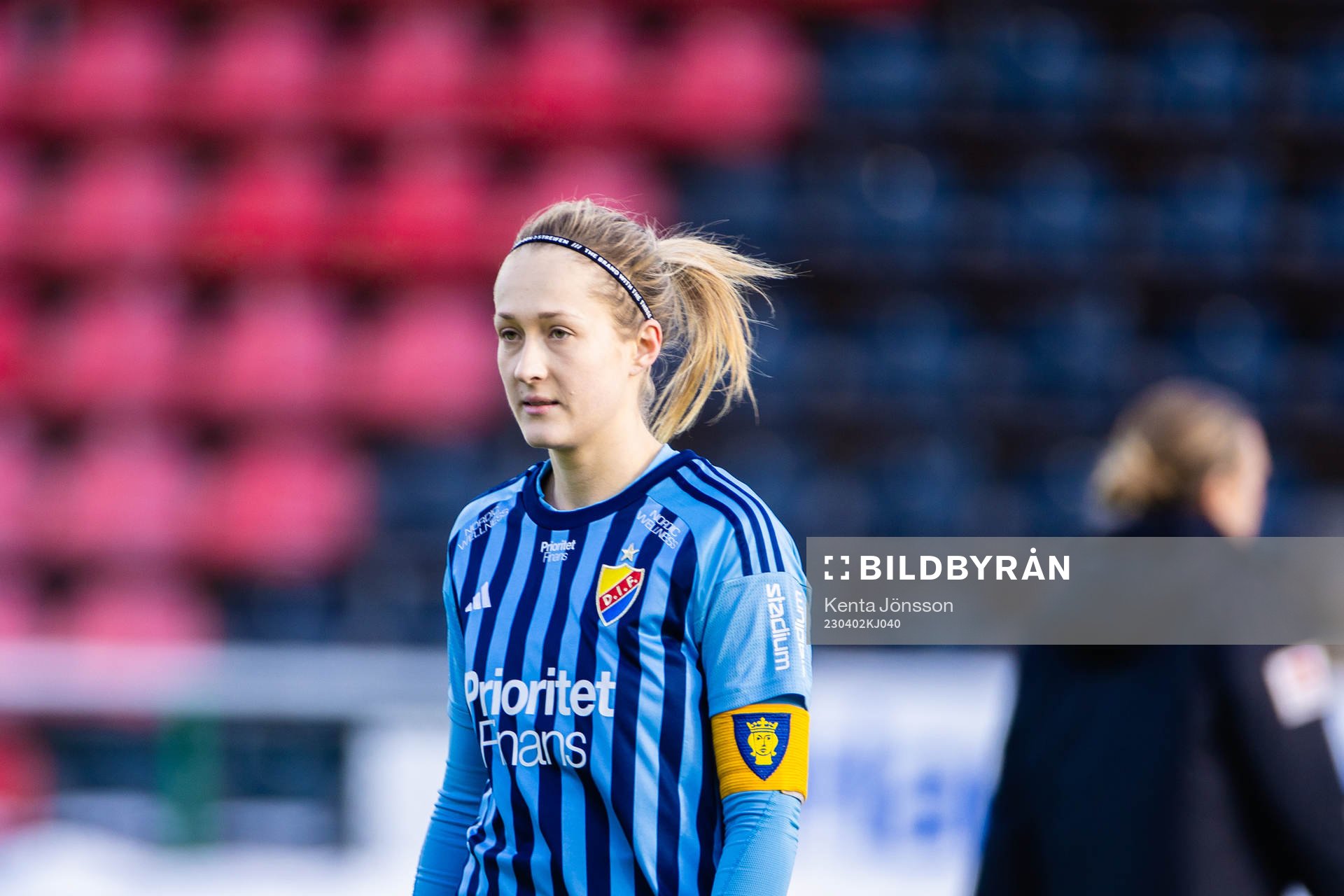 Djurgårdens Sanna Kullberg deppar