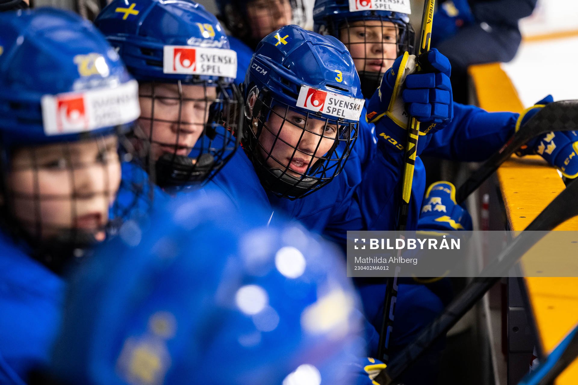 Anna Kjellbin of Sweden at a practice session