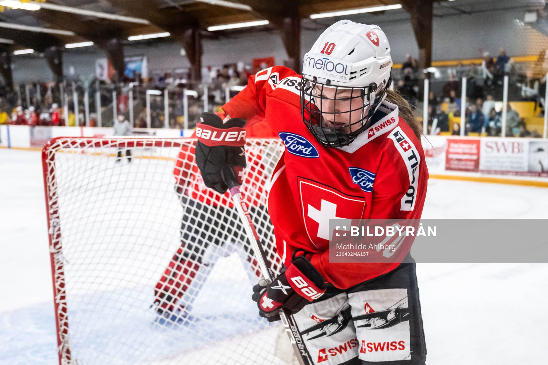 Janine Hauser of Switzerland