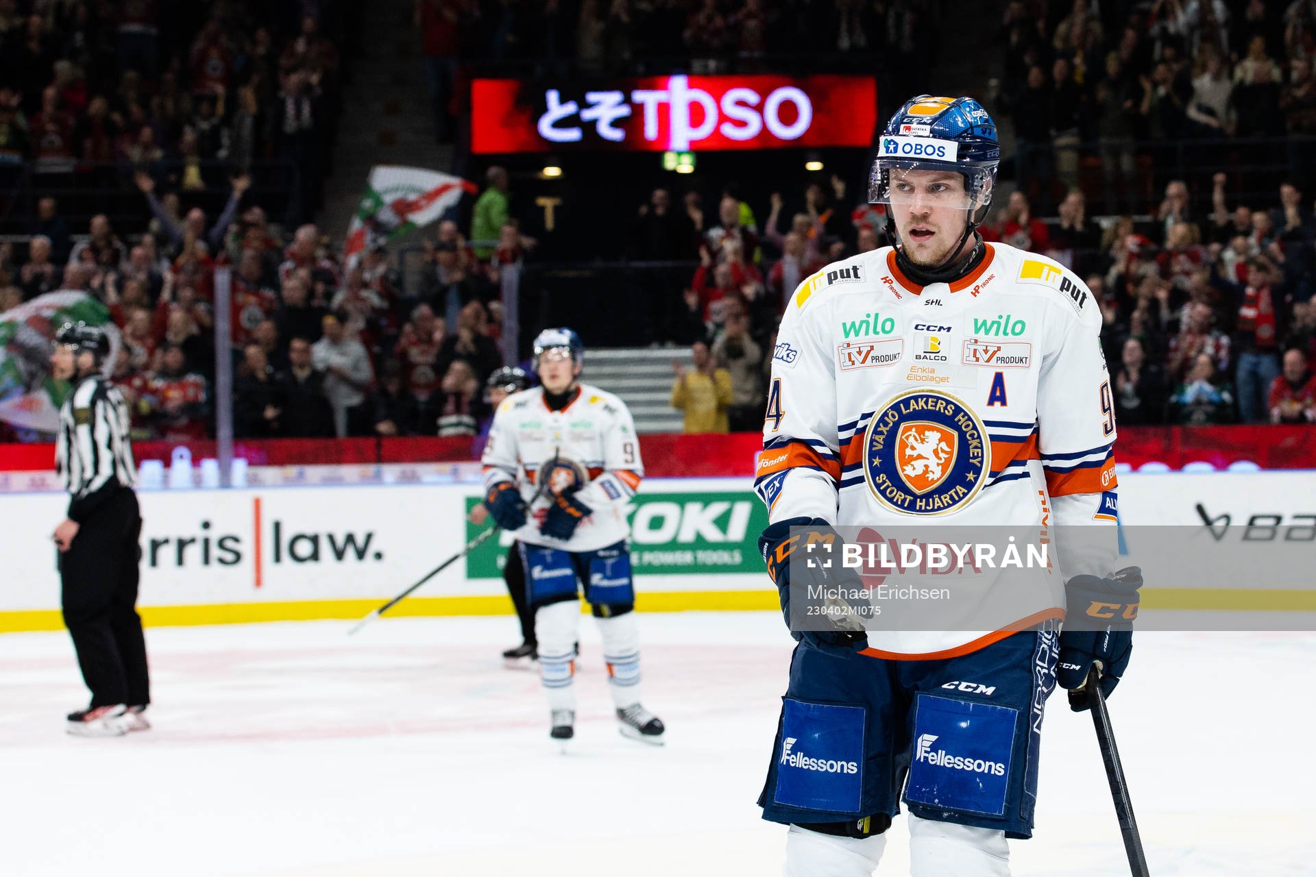 Växjös Joel Persson deppar