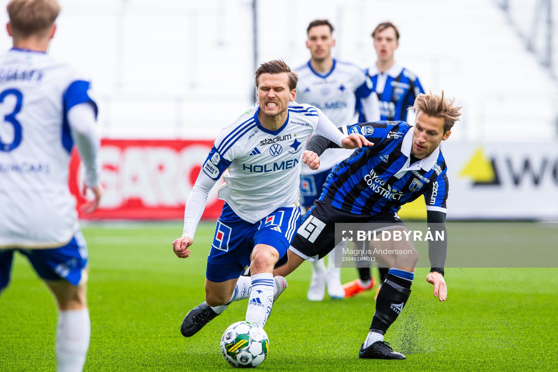 IFK Norrköpings Arnor Traustason och Sirius Daniel Stensson