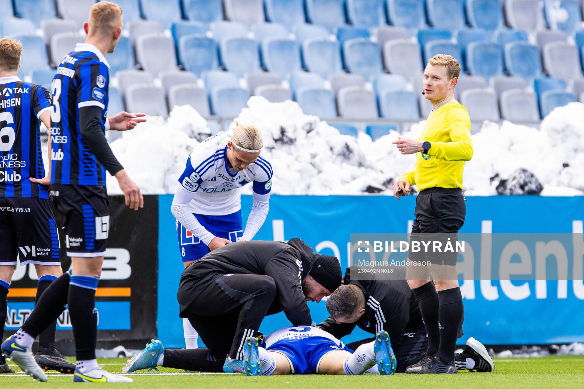 IFK Norrköpings Christoffer Nyman får vård