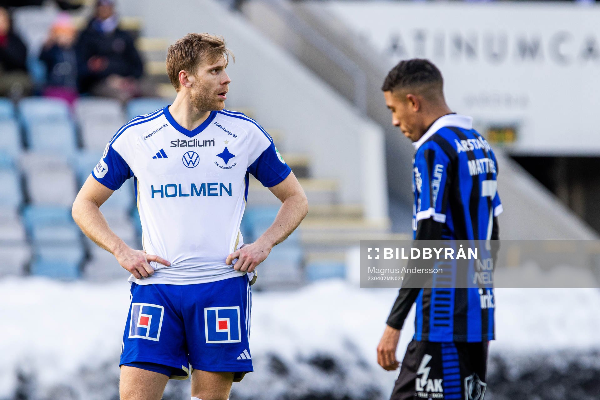 IFK Norrköpings Niklas Gunnarsson deppar